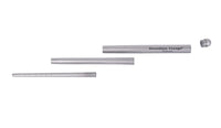 Boundless Voyage Foldable Telescopic Titanium Chopsticks Outdoor Camping Travel Picnic Folding Tableware Cutlery Titanium Camping Utensils Ti1004T