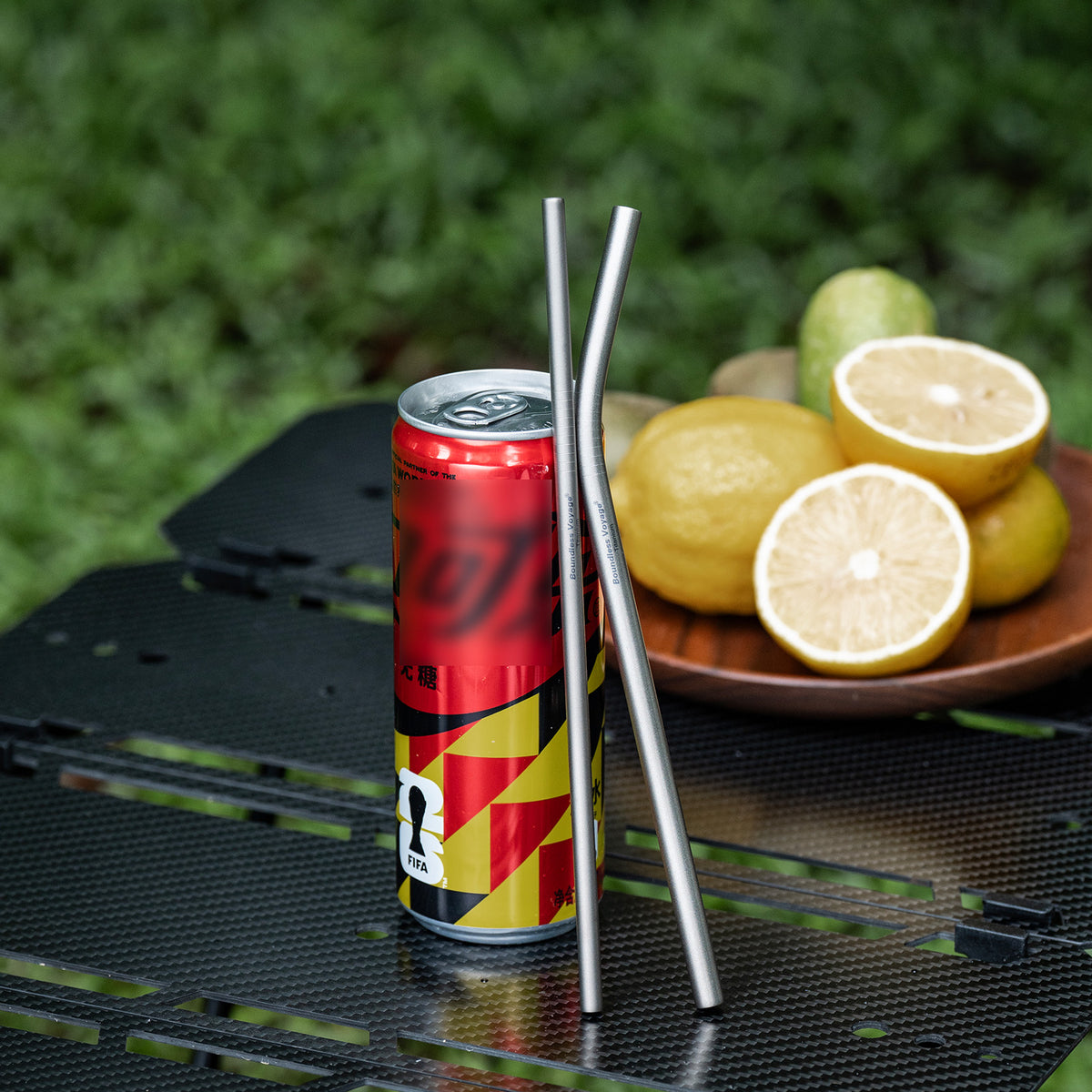 Boundless Voyage Titanium Drinking Straws, Reusable Pure Titanium Metal Straws 6mm 8mm Ti1016T Ti1017T