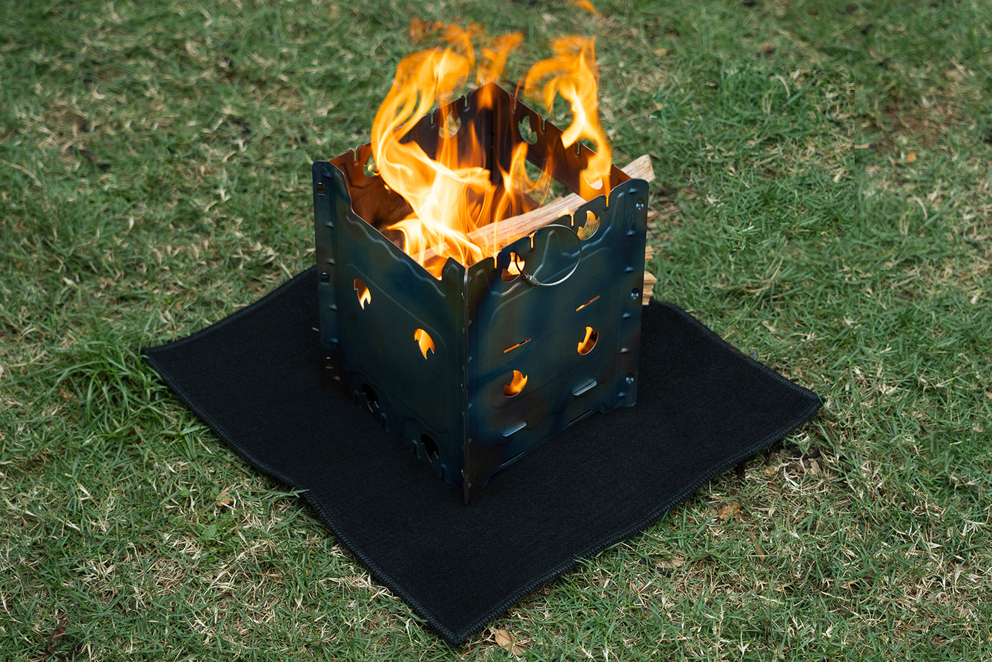 Boundless Voyage Fire Blanket for Heat Resistant Welding Blanket 1472°F Flame Retardant Carbon Felt for Grill Stove Soldering Protection BV1037/BV1038