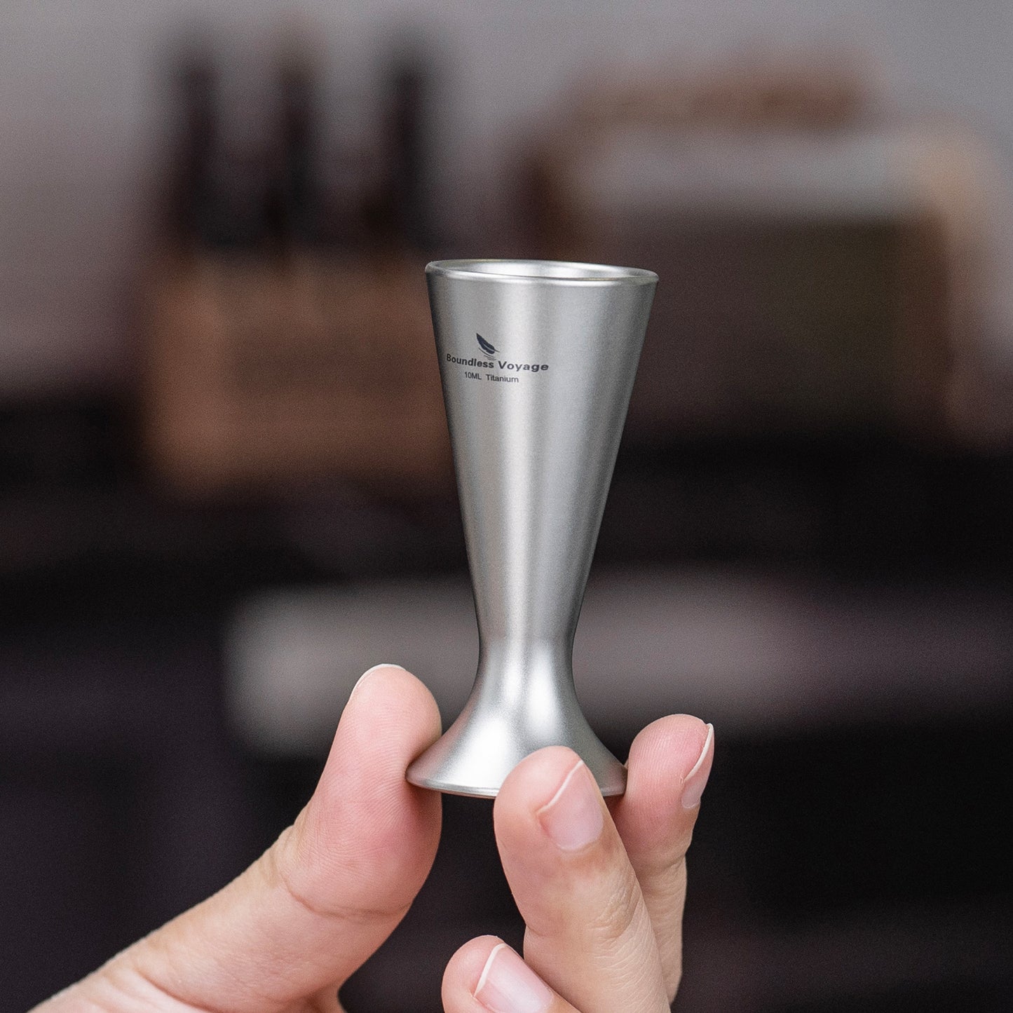 Boundless Voyage Titanium Mini Shot Glasses Cups Wine Drinking Cups Shooters Small Fancy Tequila Whiskey Shot Glasses Drinkware Ti3079D/Ti3079A