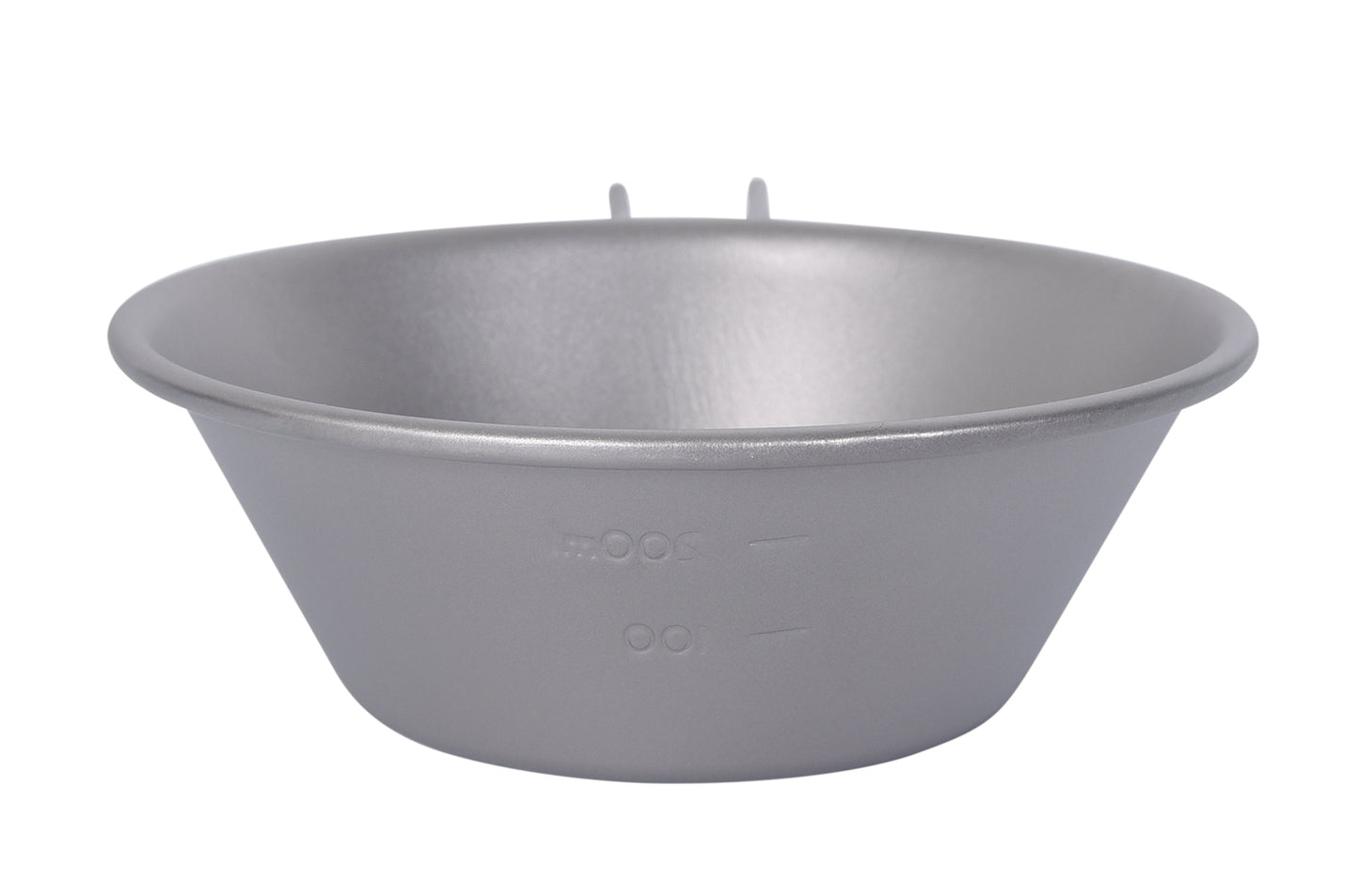 Boundless Voyage Sandblasted Pure Titanium Sierra Cup Bowl with Handle 300ml / 450ml | Portable Outdoor Mug Cookware Tableware for Camping & Hiking Ti1090T-Ti1092T