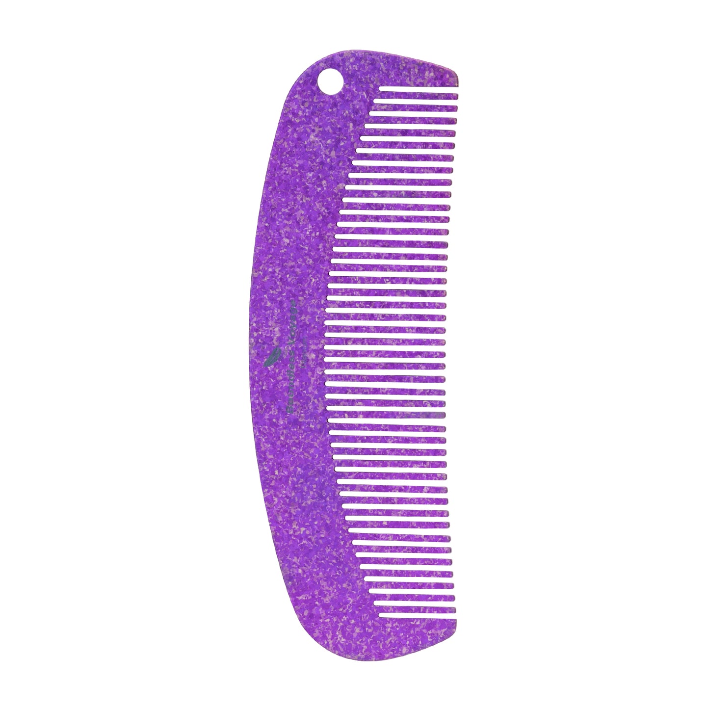 Boundless Voyage Titanium Crescent Comb, Unisex Hair & Beard Styling Comb for Daily Home Use and Travel Carry Ti9011B