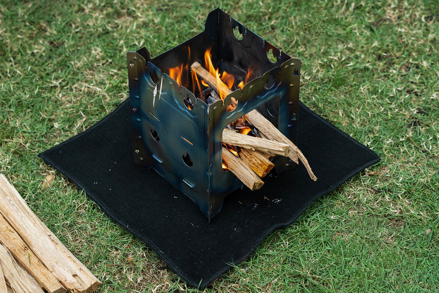 Boundless Voyage Fire Blanket for Heat Resistant Welding Blanket 1472°F Flame Retardant Carbon Felt for Grill Stove Soldering Protection BV1037/BV1038