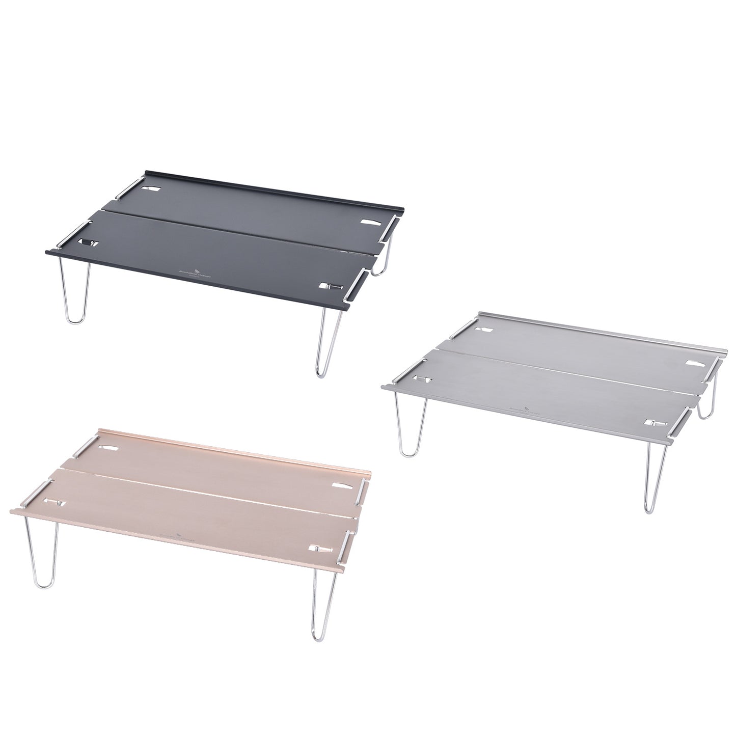 Boundless Voyage Ultralight Aluminum Alloy Mini Folding Table, Detachable Portable Outdoor Dining Table for Camping Hiking Backpacking Picnic BVT01