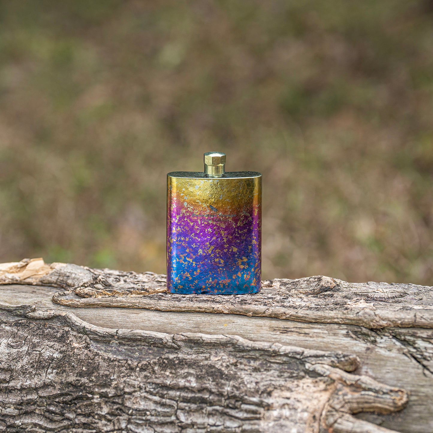 Boundless Voyage Titanium Colorful Flask 100ml Ultralight Mini Ti Flagon for Outdoor Travel Water Juice Whiskey Wine Pot Bottle 100ml Ti3262D