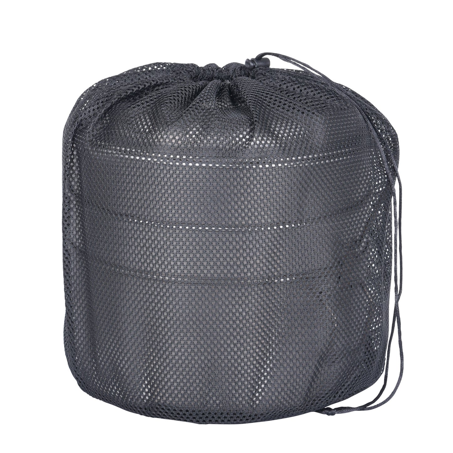 Boundless Voyage 5Pcs Nylon Mesh Storage Stuff Sacks, Drawstring Mesh Organizer Bags for Camping Gear, Clothes, Pot, Balls & Outdoor Supplies, 3 Sizes Optional BVP06/BVP07/BVP08