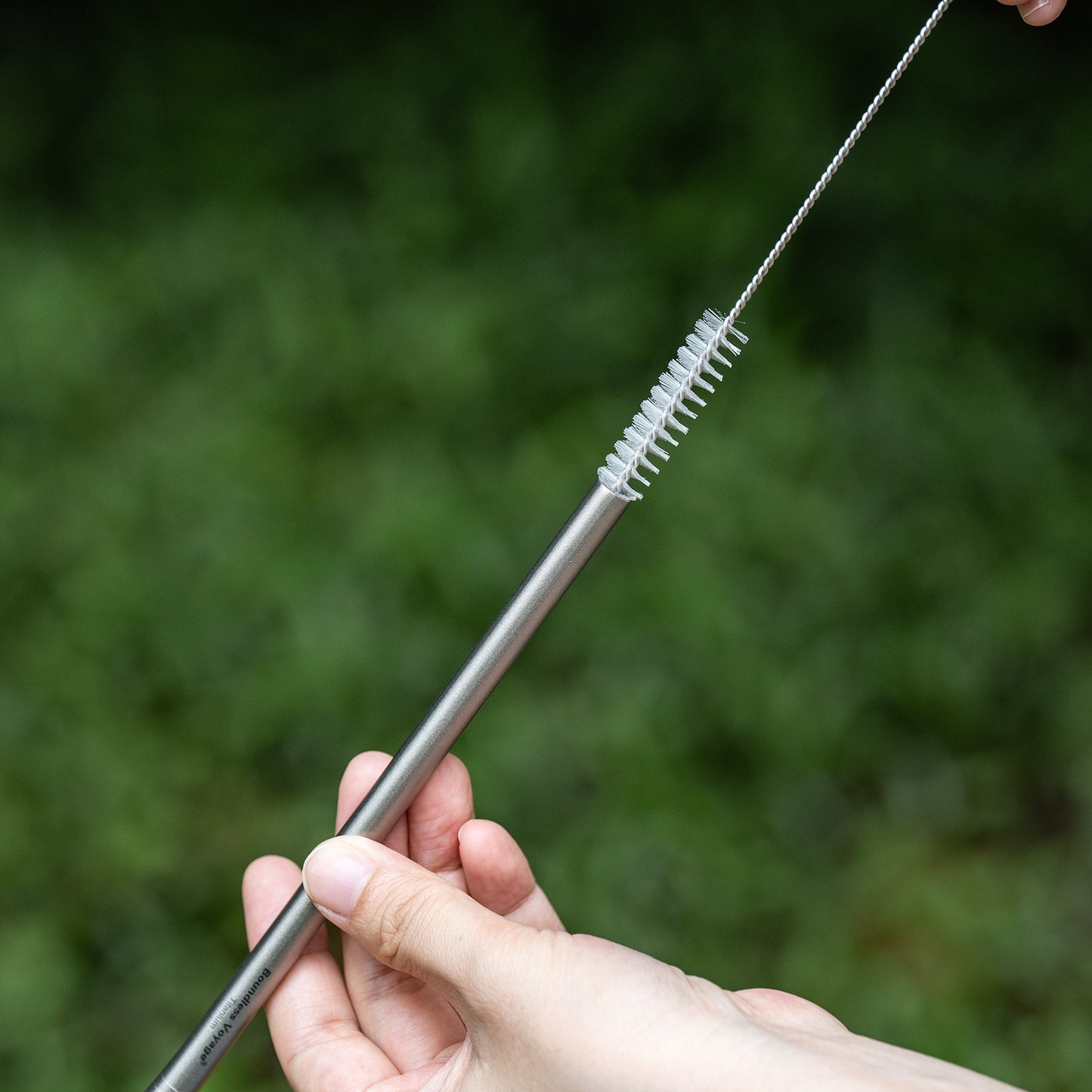 Boundless Voyage Titanium Drinking Straws, Reusable Pure Titanium Metal Straws 6mm 8mm Ti1016T Ti1017T