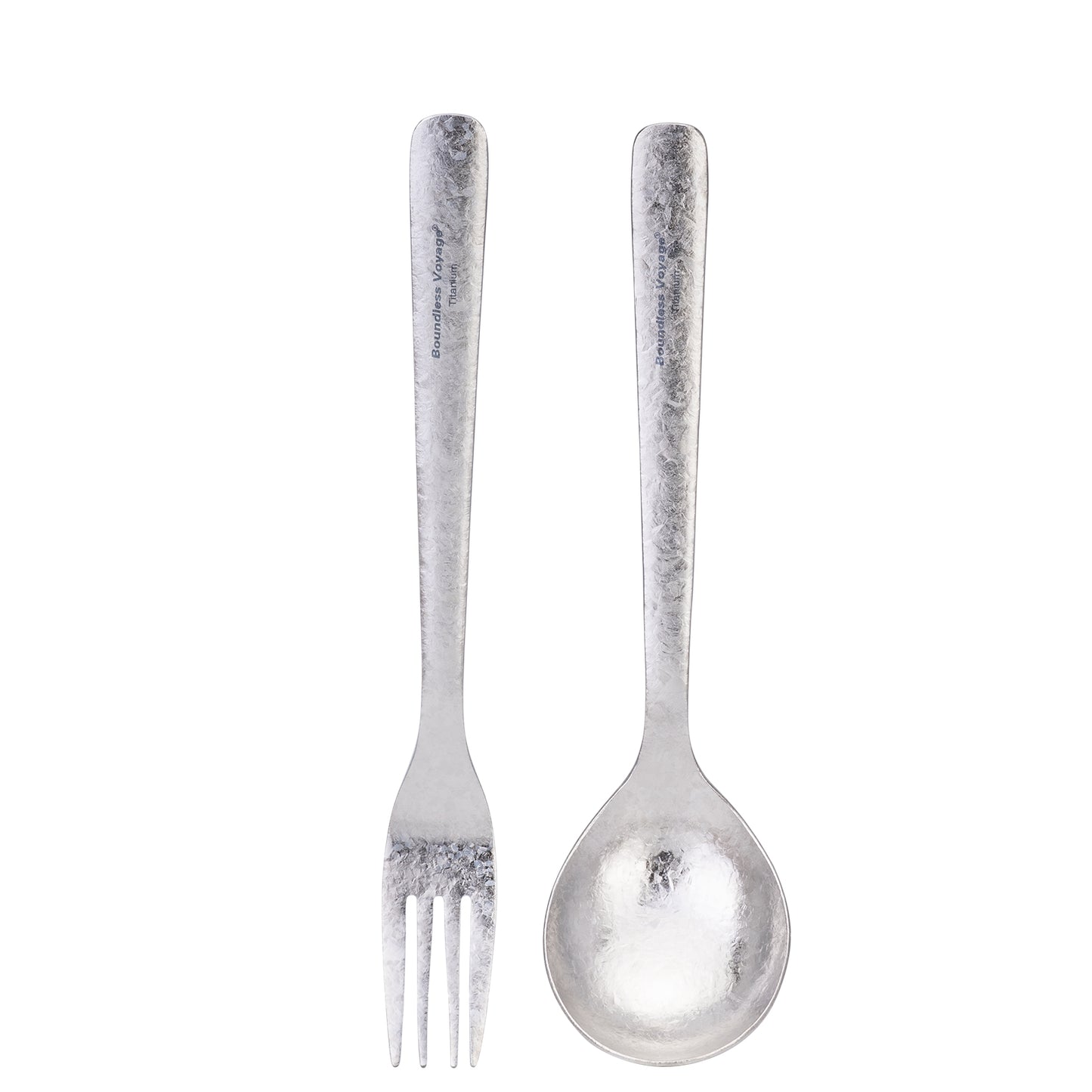 Boundless Voyage Titanium Spoon Fork Chopsticks Set, Ultralight Portable Outdoor Camping Cutlery for Soup Daily Meals Ti1068T-Ti1071T