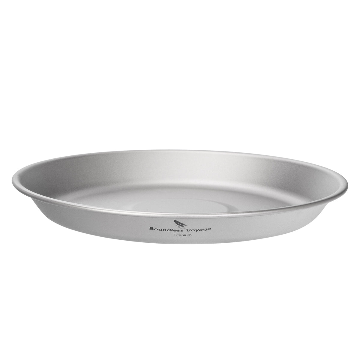 Boundless Voyage Titanium Camping Bowl and Plate Ultralight Outdoor Tableware with Carry Bag for Hiking Backpacking Ti1111T/Ti1112T/Ti1113T