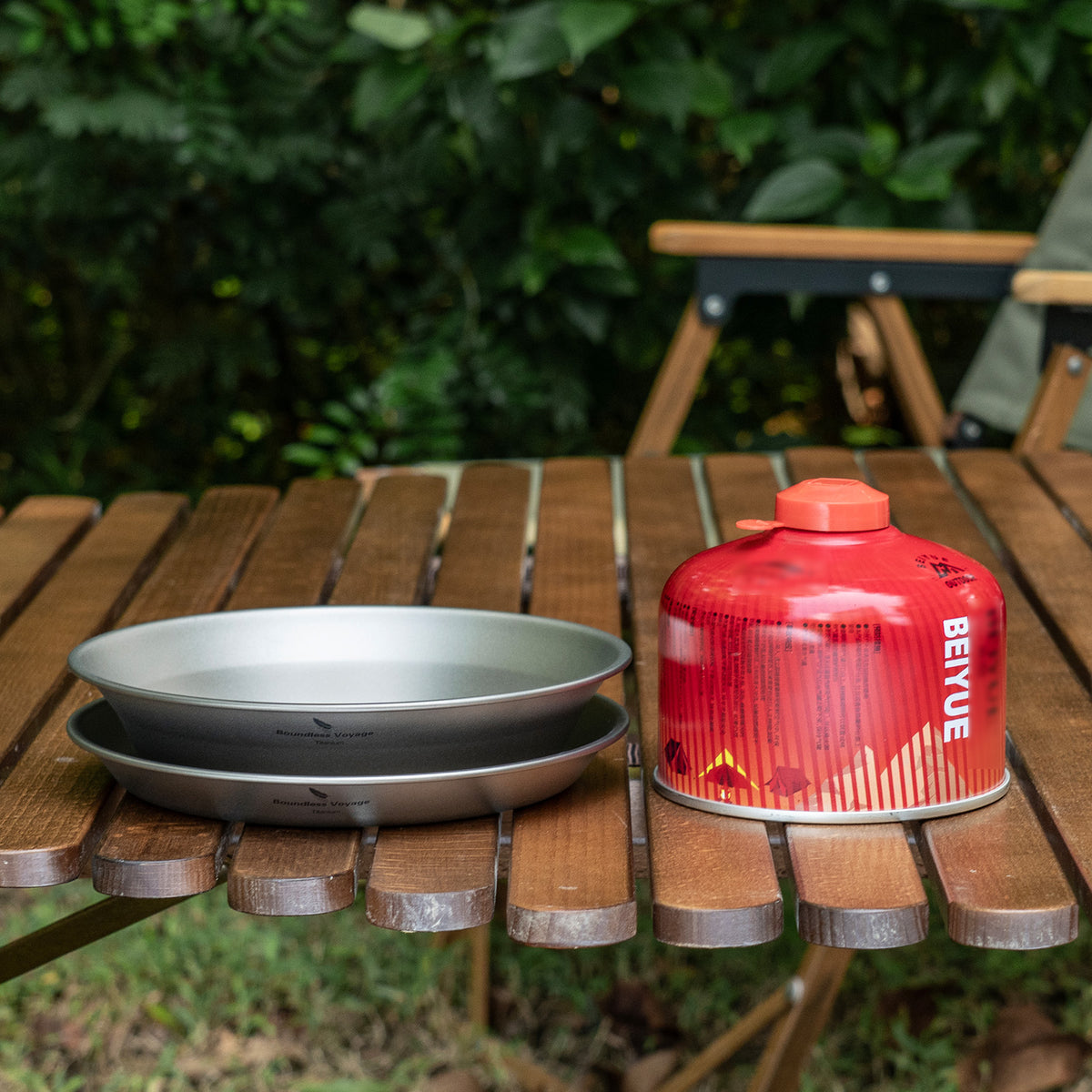 Boundless Voyage Titanium Camping Bowl and Plate Ultralight Outdoor Tableware with Carry Bag for Hiking Backpacking Ti1111T/Ti1112T/Ti1113T