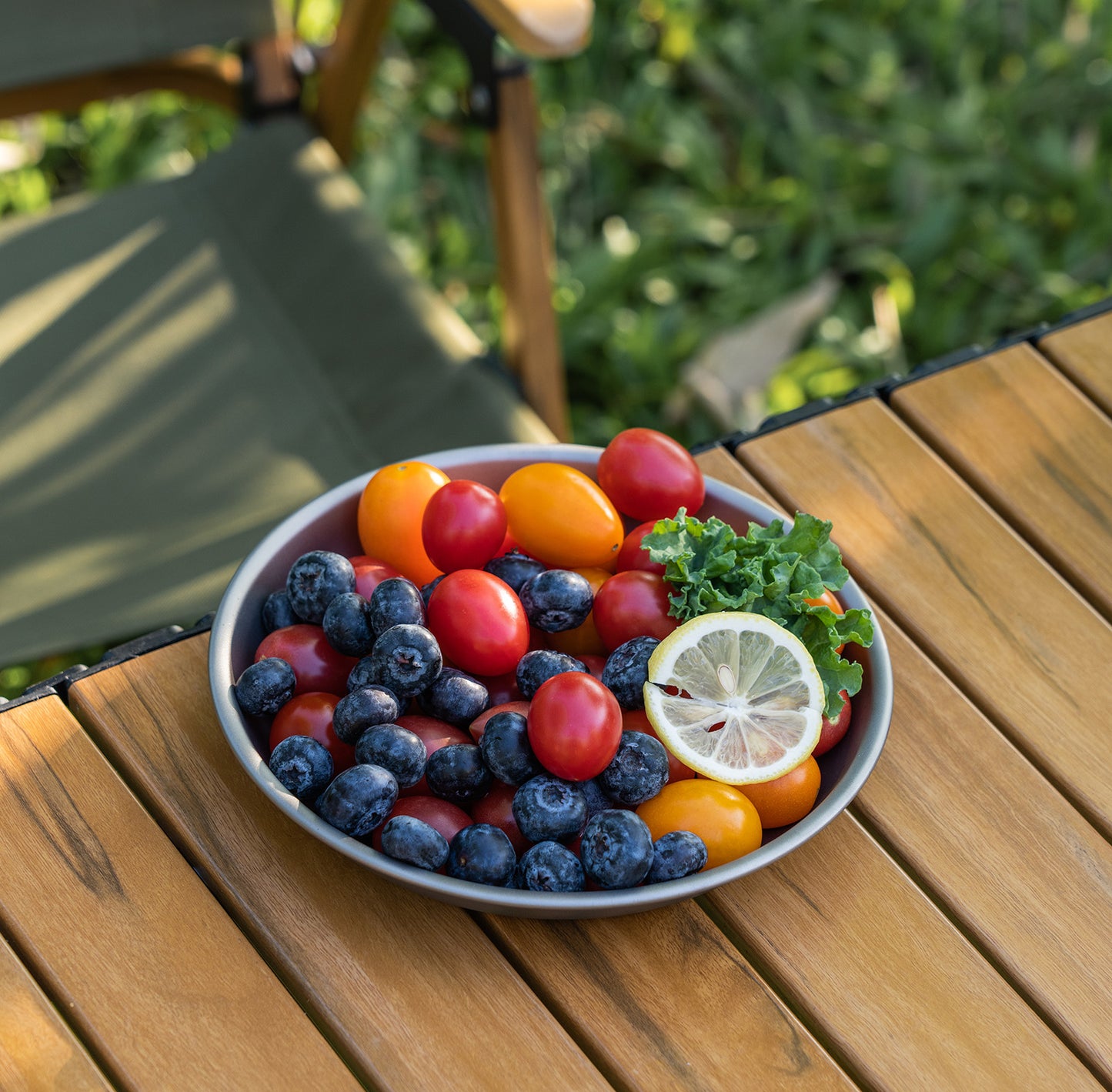 Boundless Voyage Titanium Plates Dishes Saucer Outdoor Camping Home Food Tray Portable Durable Tableware Stackable Serving Plates