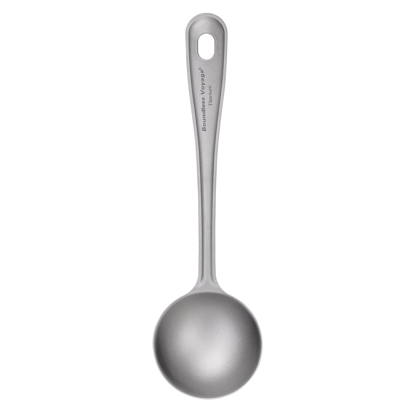 Boundless Voyage Titanium Coffee Scoop, Measuring Spoon for Ground Coffee & Coffee Beans, Multi-use Spoon for Ice Cream, Dessert, Tea & Sugar Ti1127T