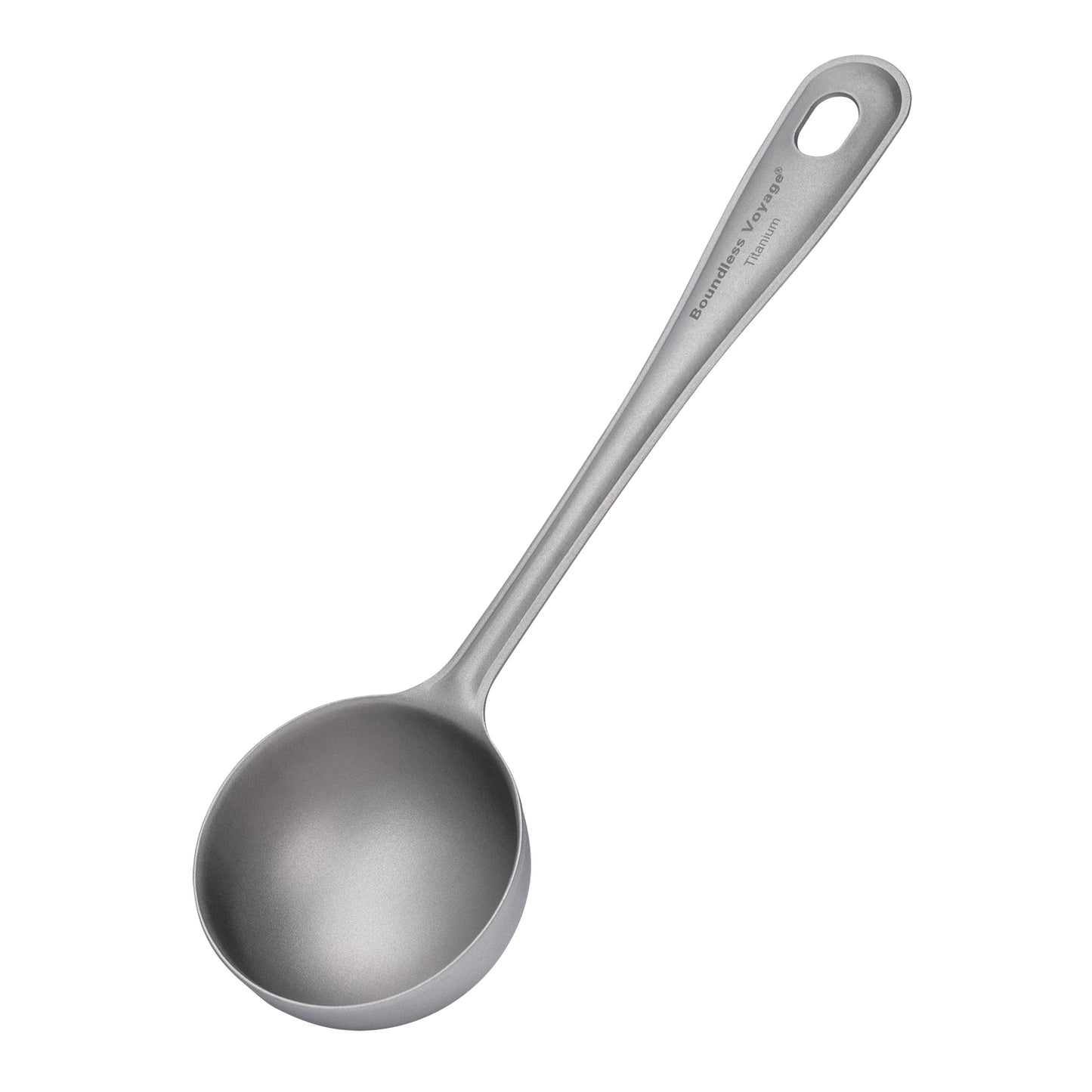 Boundless Voyage Titanium Coffee Scoop, Measuring Spoon for Ground Coffee & Coffee Beans, Multi-use Spoon for Ice Cream, Dessert, Tea & Sugar Ti1127T
