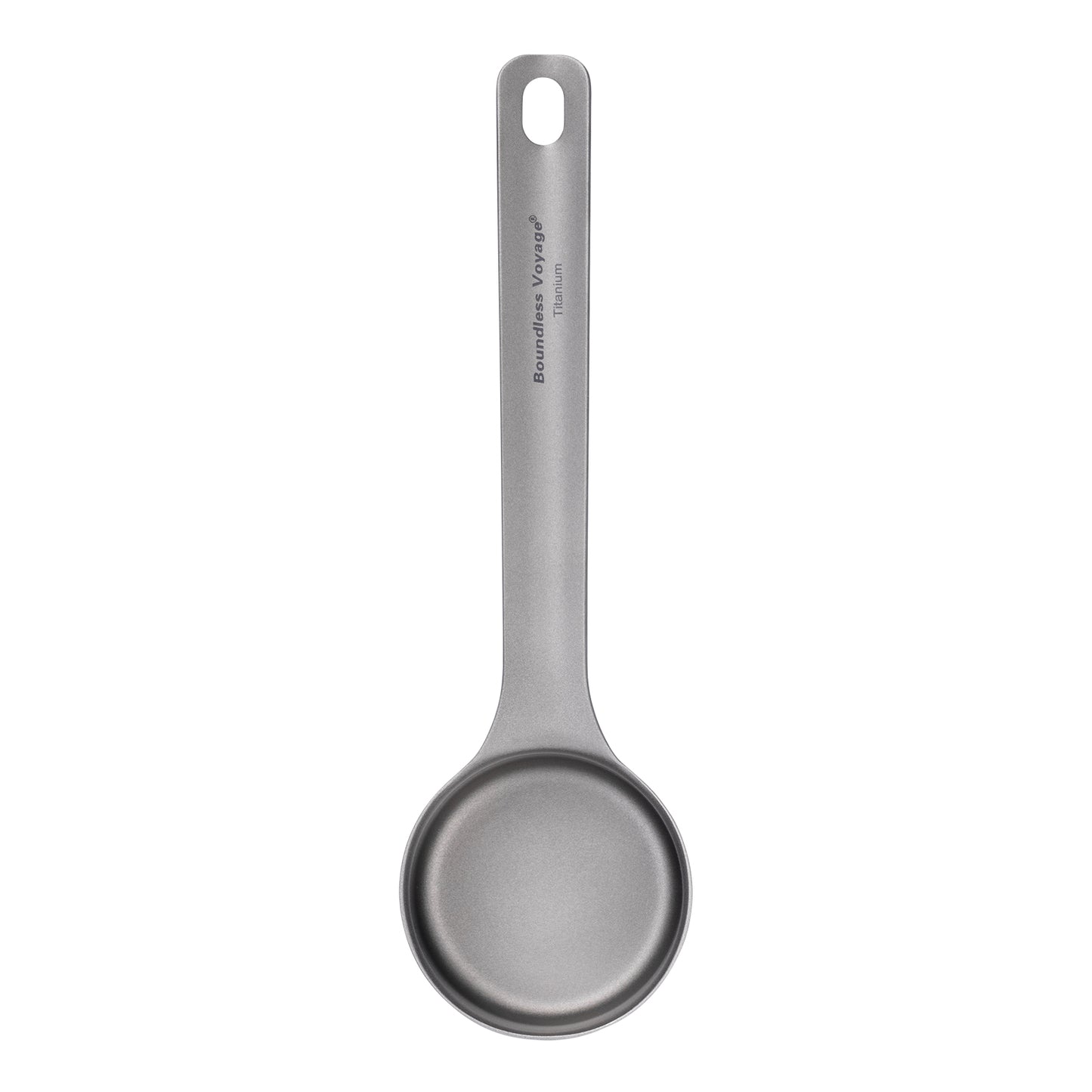 Boundless Voyage Titanium Coffee Scoop, Measuring Spoon for Ground Coffee & Coffee Beans, Multi-use Spoon for Ice Cream, Dessert, Tea & Sugar Ti1128T
