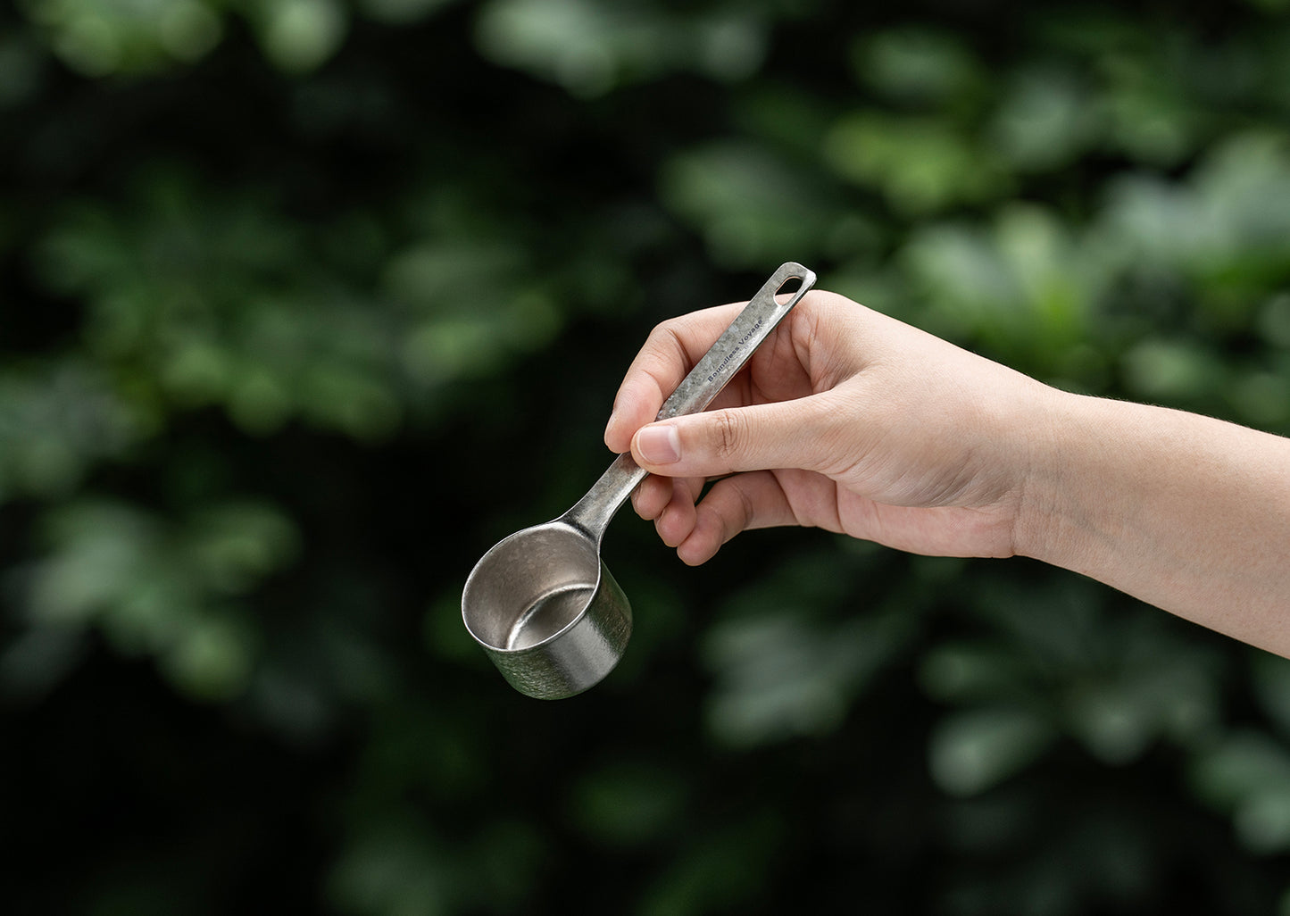 Boundless Voyage Titanium Coffee Scoop, Measuring Spoon for Ground Coffee & Coffee Beans, Multi-use Spoon for Ice Cream, Dessert, Tea & Sugar Ti1128T