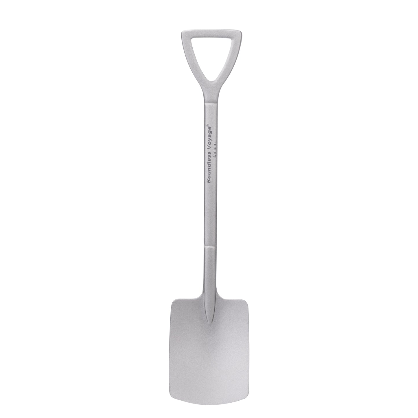 Boundless Voyage Cute Mini Titanium Shovel Spoon, Portable Lightweight Tableware for Ice Cream Fruit Outdoor Camping Daily Use Ti1130T