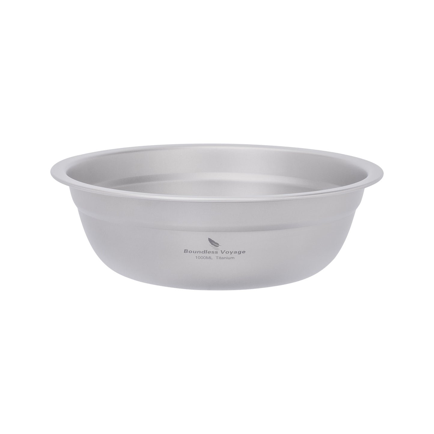 Boundless Voyage Titanium Bowl Rice Soup Salad Serving Bowl Ultralight Outdoor Camping Travel Durable Portable Tableware