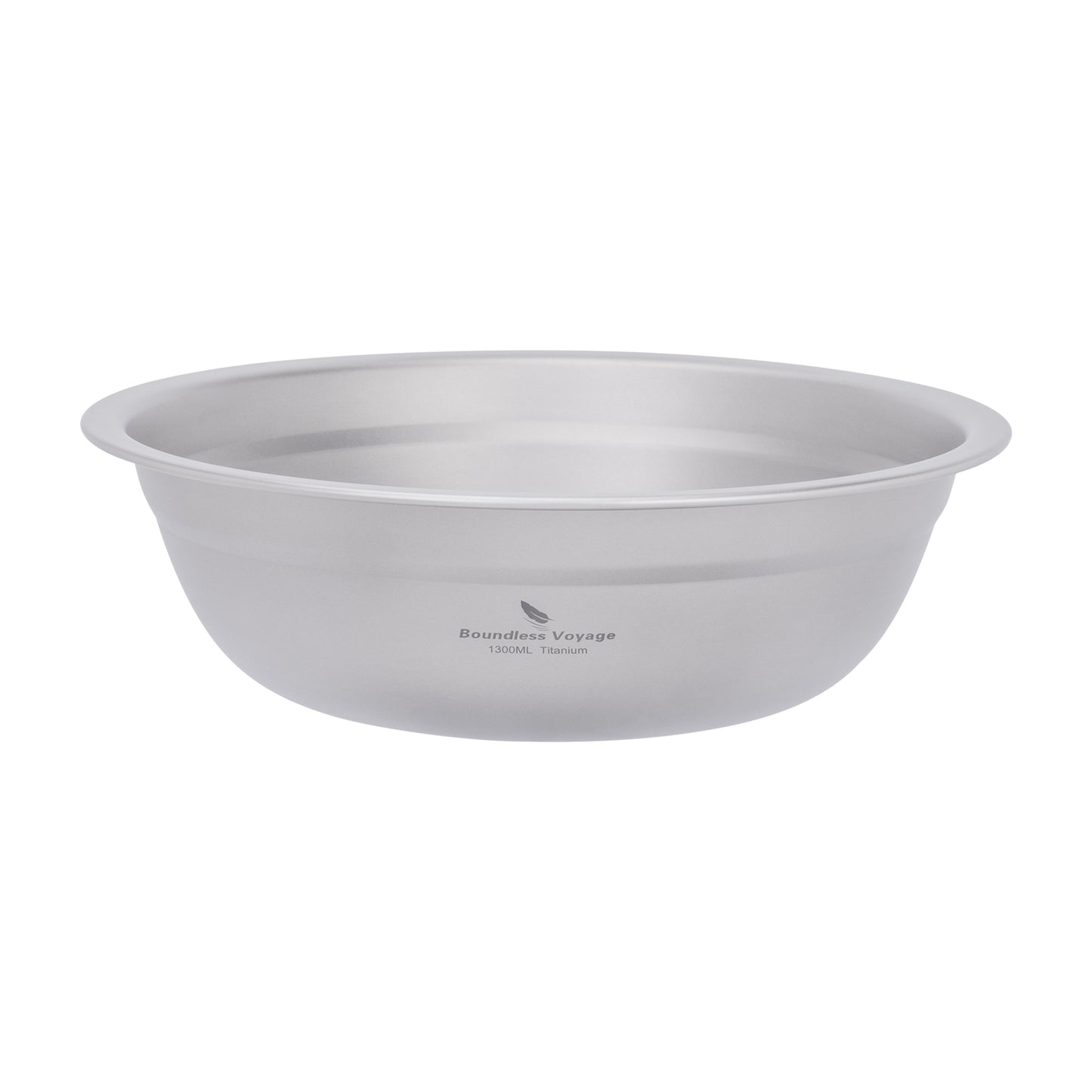 Boundless Voyage Titanium Bowl Rice Soup Salad Serving Bowl Ultralight Outdoor Camping Travel Durable Portable Tableware