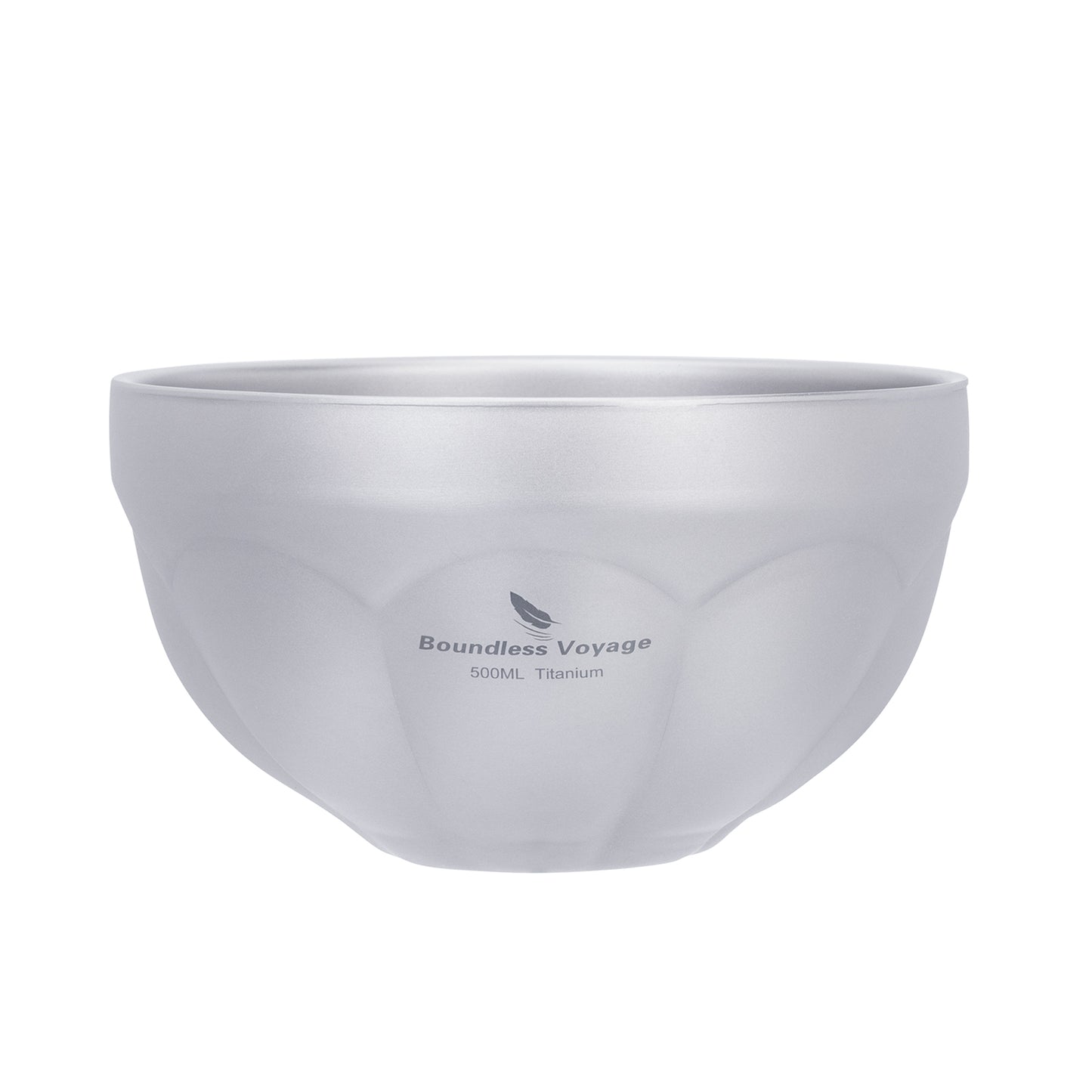 Boundless Voyage 500 ml / 800 ml Titan-Doppelwand-Schale, Reise- und Campinggeschirr, ultraleicht, langlebig, tragbar, für Reis, Suppe, Haferflocken, Joghurt, Ti1171T-Ti1173T