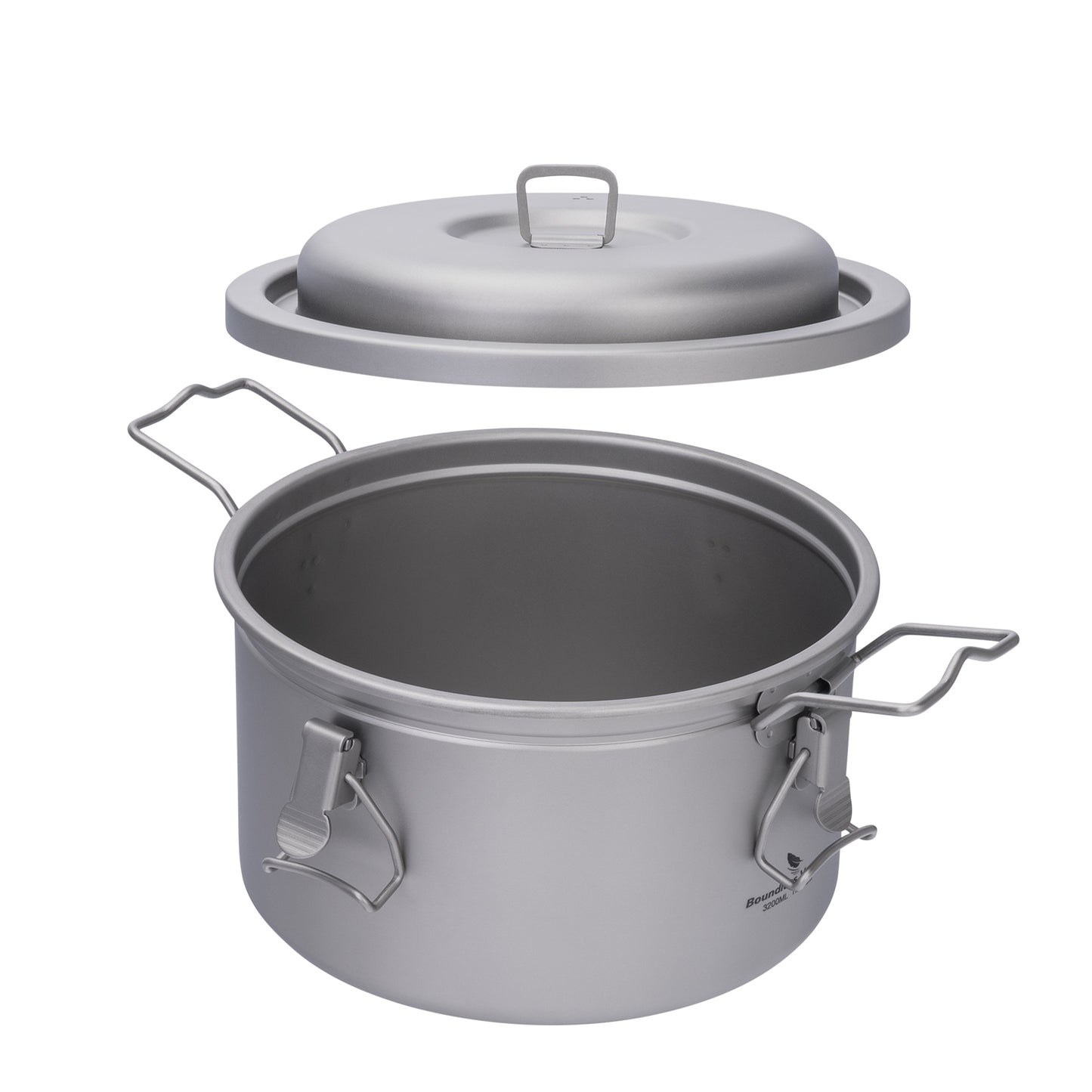 Boundless Voyage Titanium Camping Pot Multifunctional Cooker Ultralight Rice Cooker for Outdoor, Hiking, Travelling Ti2088C-Ti2092C