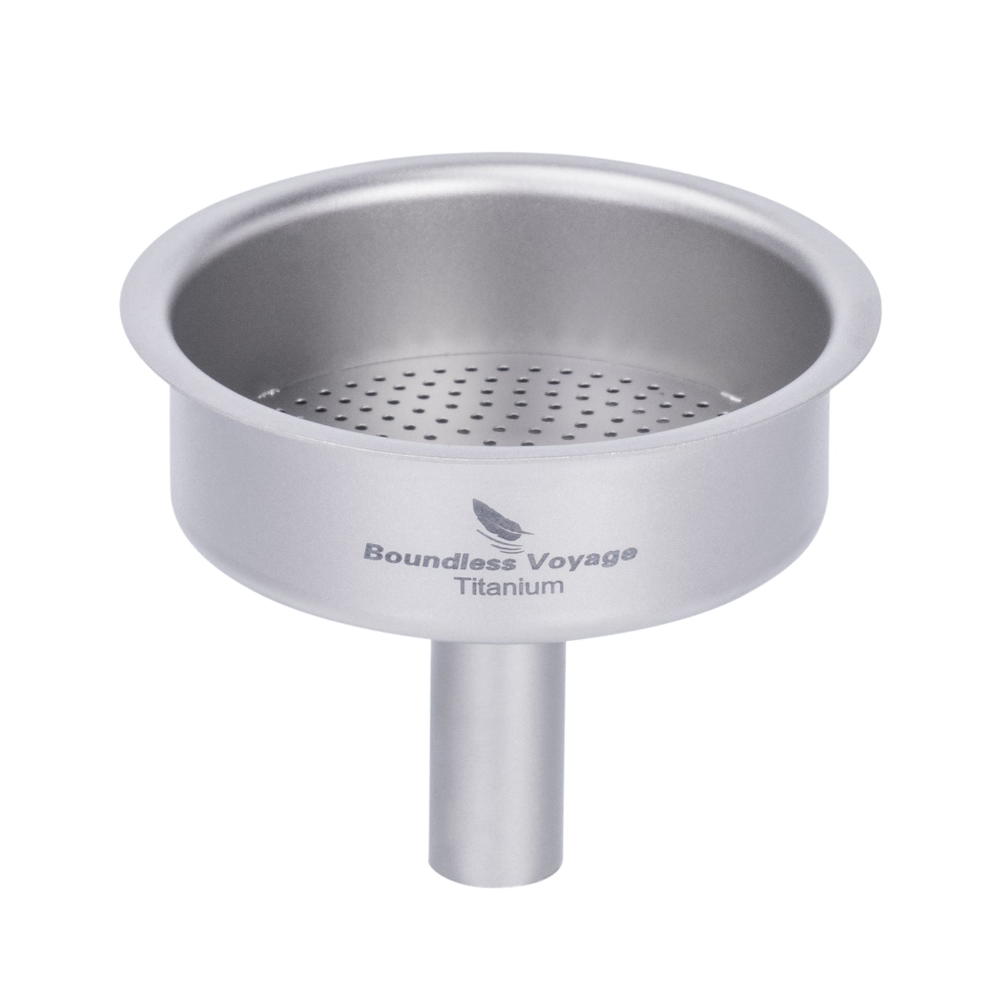 Boundless Voyage Titanium Funnel Flagon Accessories Multi-use Kitchen Funnel for Transferring Liquid, Fluid, Cooking Oils, Jam & Powder Ti3075D/Ti3076D