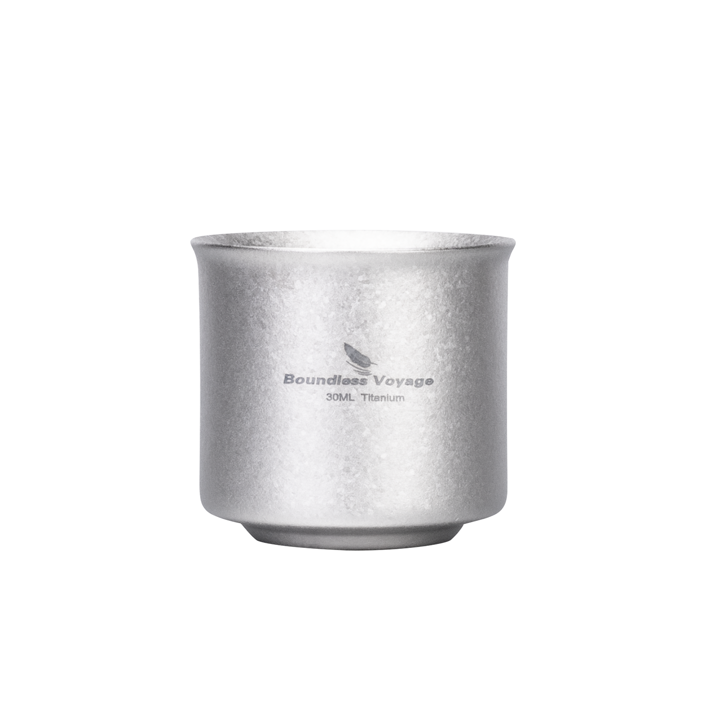 Boundless Voyage Titanium Double-Wall Tea Cup 30ml Gongfu Anti-Scald Coating-Free, Single or Set Ti3146D Ti3147D Ti3148D