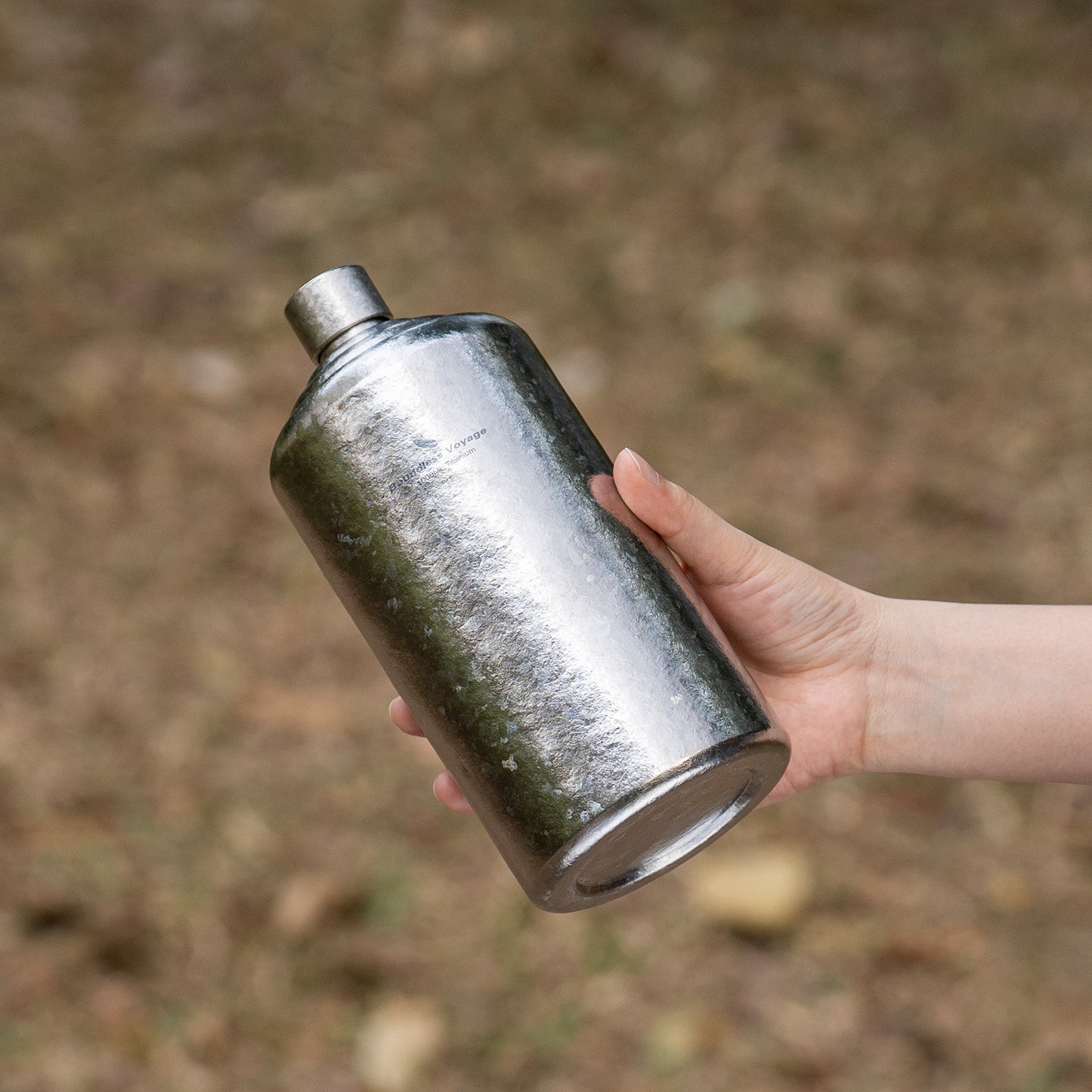 Boundless Voyage Pure Titanium Wine Flask 500ml/1000ml Whiskey Bottle Leakproof Portable Liquor Spirit Flask for Outdoor & Travel, Camping, Hiking for Men, Coating Free, Narrow-Mouth Ti3268D-Ti3269D