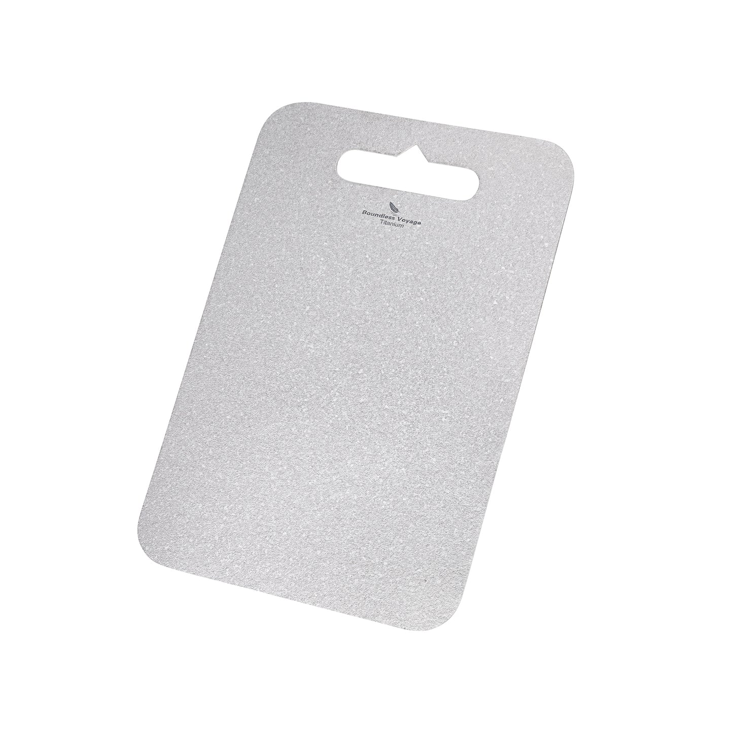 Boundless Voyage Titanium Multifunctional Cutting Board, Ultralight Rust-Proof Portable Food Prep Board for Outdoor Camping, Picnic & Household Kitchen Use Ti5009P-Ti5010P
