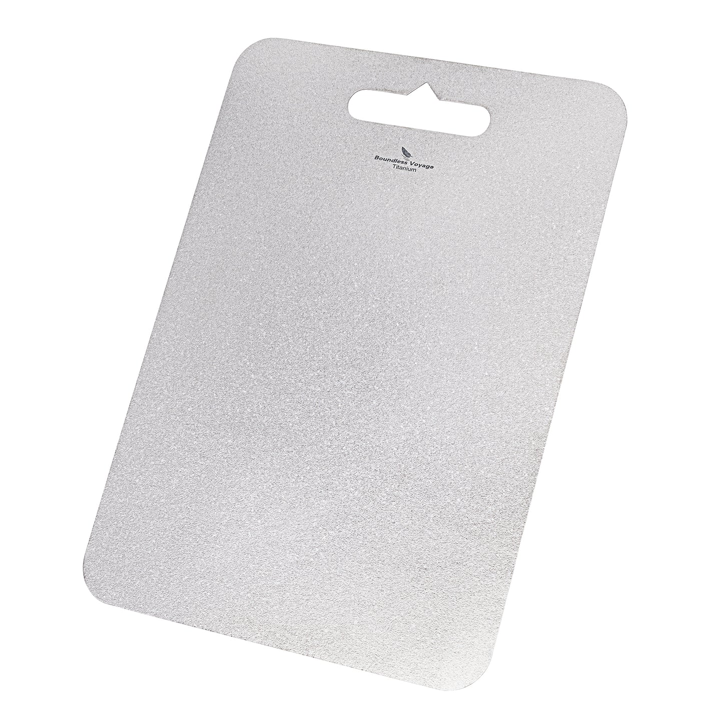 Boundless Voyage Titanium Multifunctional Cutting Board, Ultralight Rust-Proof Portable Food Prep Board for Outdoor Camping, Picnic & Household Kitchen Use Ti5009P-Ti5010P