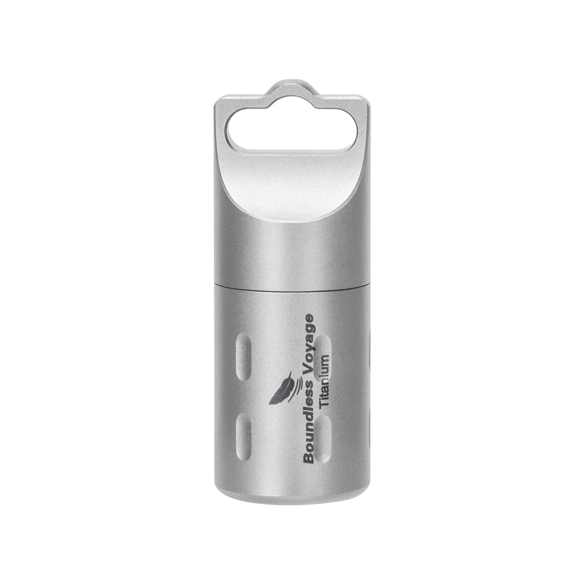 Boundless Voyage pure titanium waterproof pill case Ti9009A standard single compartment