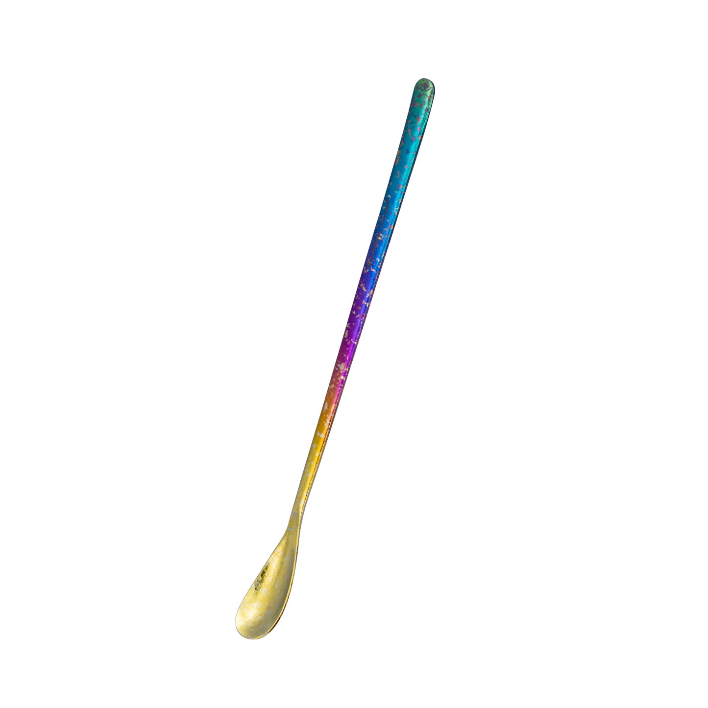 Boundless Voyage Titanium Coffee Spoon Long Handle Tea Spoon Ultralight Small Ladle Durable Cutlery Stir Spoon Bar Spoon Cocktail Mixing Stirrers for Drink Ti1034T-Ti1035T