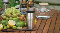 Boundless Voyage Titanium Double-Walled Beer Cup Ultralight Coffee Tea Juicy Cups for Home Outdoor Camping Picnic 300ml Crystallized Finish Ti3246D