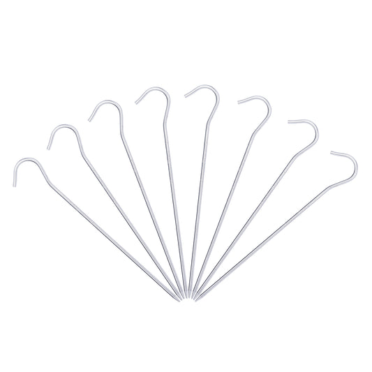 Boundless Voyage 16.5cm Titanium Alloy Tent Stakes | Ultralight Heavy Duty Ground Pegs, Portable Camping Accessories, 8Pcs / 12Pcs Optional Packs Ti4003P