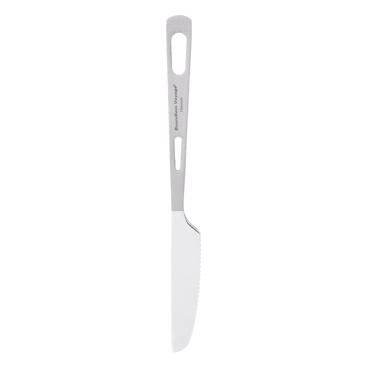 Boundless Voyage Titanium Cutlery Spoon Fork Knife Chopsticks Ultralight Tableware for Camping Hiking Ti1041T-Ti1054T