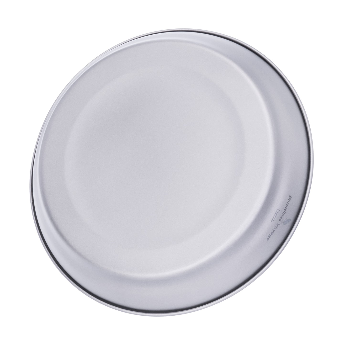 Boundless Voyage Pure Titanium Pan Plate | Ultralight Single-Wall Camping Tableware Dish for Outdoor Cooking, Hiking & Backpacking Ti1108T/Ti1109T