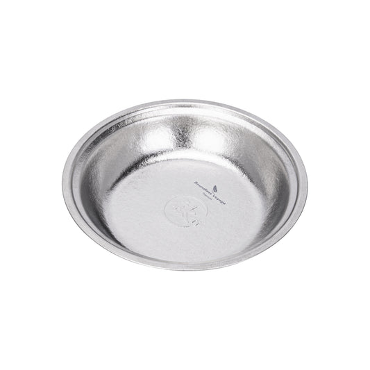 Boundless Voyage Titanium Round Plate 0.5mm Ultralight Coating-Free Dinner Dish for Camping Picnic Home Kitchen Ti1150T-Ti1154T