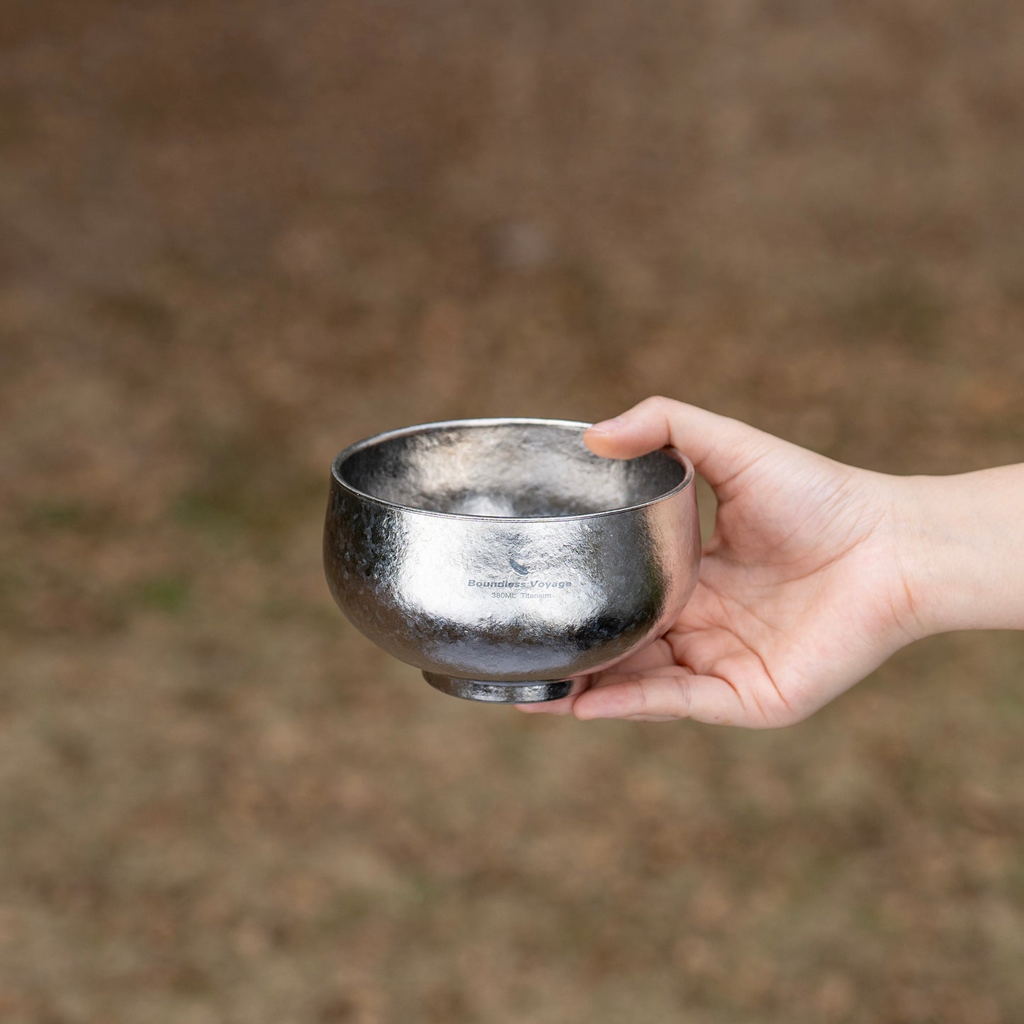 Boundless Voyage High-Temp Crystallized Double Walled Pure Titanium Bowl 380ml / 950ml / 2000ml | Lightweight Reusable Camping Tableware for Hiking Backpacking Picnic & Daily Home Use Ti1167A-Ti1167D