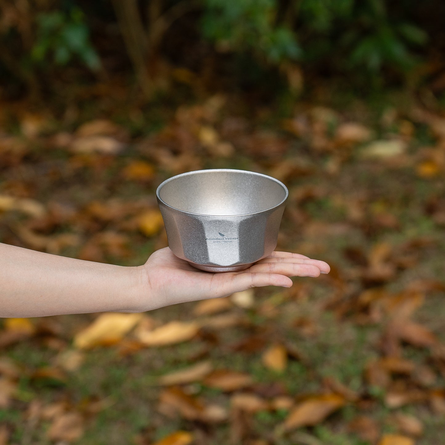 Boundless Voyage High-Temp Crystallized Double-Walled Pure Titanium Bowl 500ml & 800ml | Anti-Scald Lightweight Rust-Proof Tableware for Camping, Hiking, Outdoor & Daily Home Use Ti1174T-Ti1176T