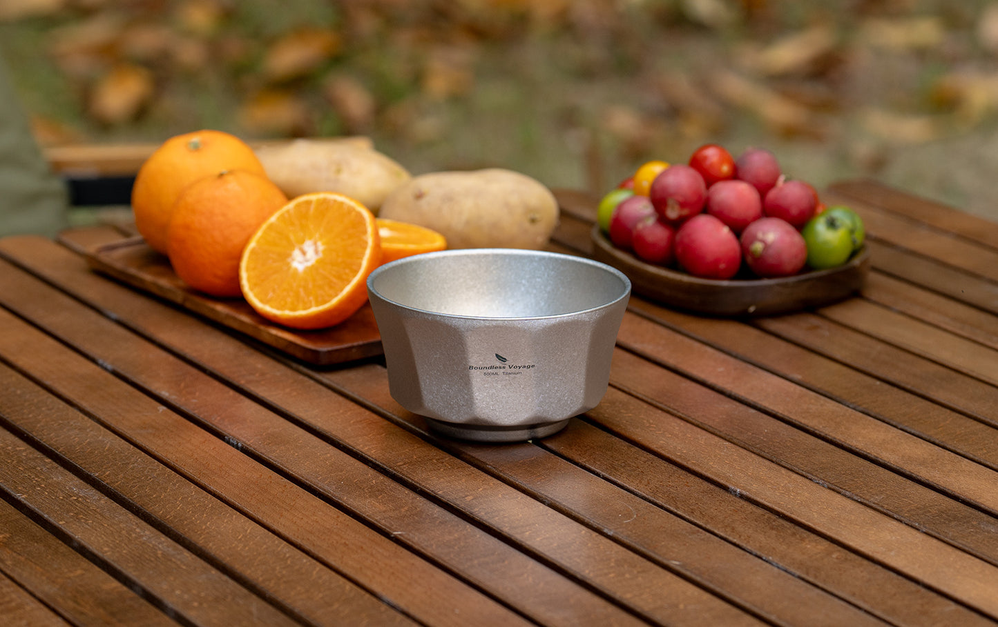 Boundless Voyage High-Temp Crystallized Double-Walled Pure Titanium Bowl 500ml & 800ml | Anti-Scald Lightweight Rust-Proof Tableware for Camping, Hiking, Outdoor & Daily Home Use Ti1174T-Ti1176T