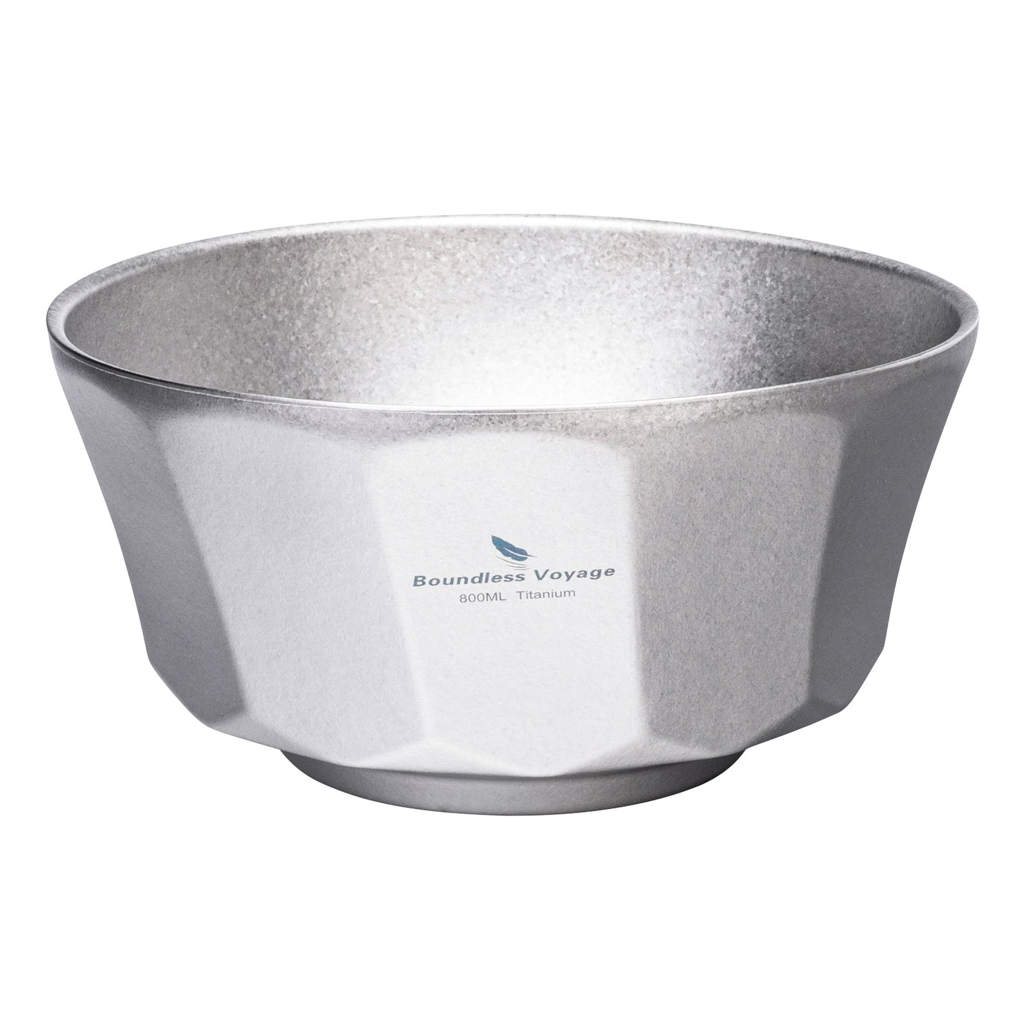 Boundless Voyage High-Temp Crystallized Double-Walled Pure Titanium Bowl 500ml & 800ml | Anti-Scald Lightweight Rust-Proof Tableware for Camping, Hiking, Outdoor & Daily Home Use Ti1174T-Ti1176T