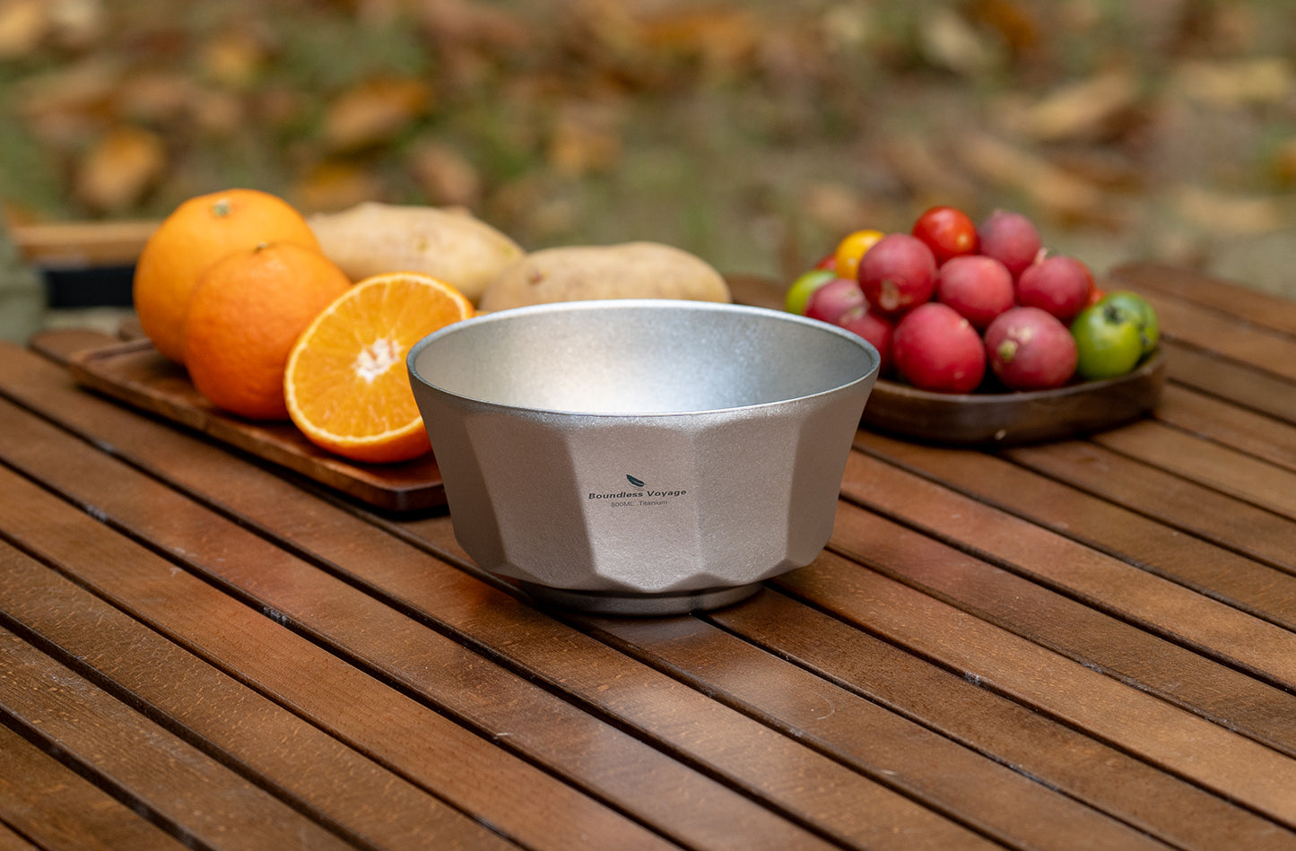 Boundless Voyage High-Temp Crystallized Double-Walled Pure Titanium Bowl 500ml & 800ml | Anti-Scald Lightweight Rust-Proof Tableware for Camping, Hiking, Outdoor & Daily Home Use Ti1174T-Ti1176T