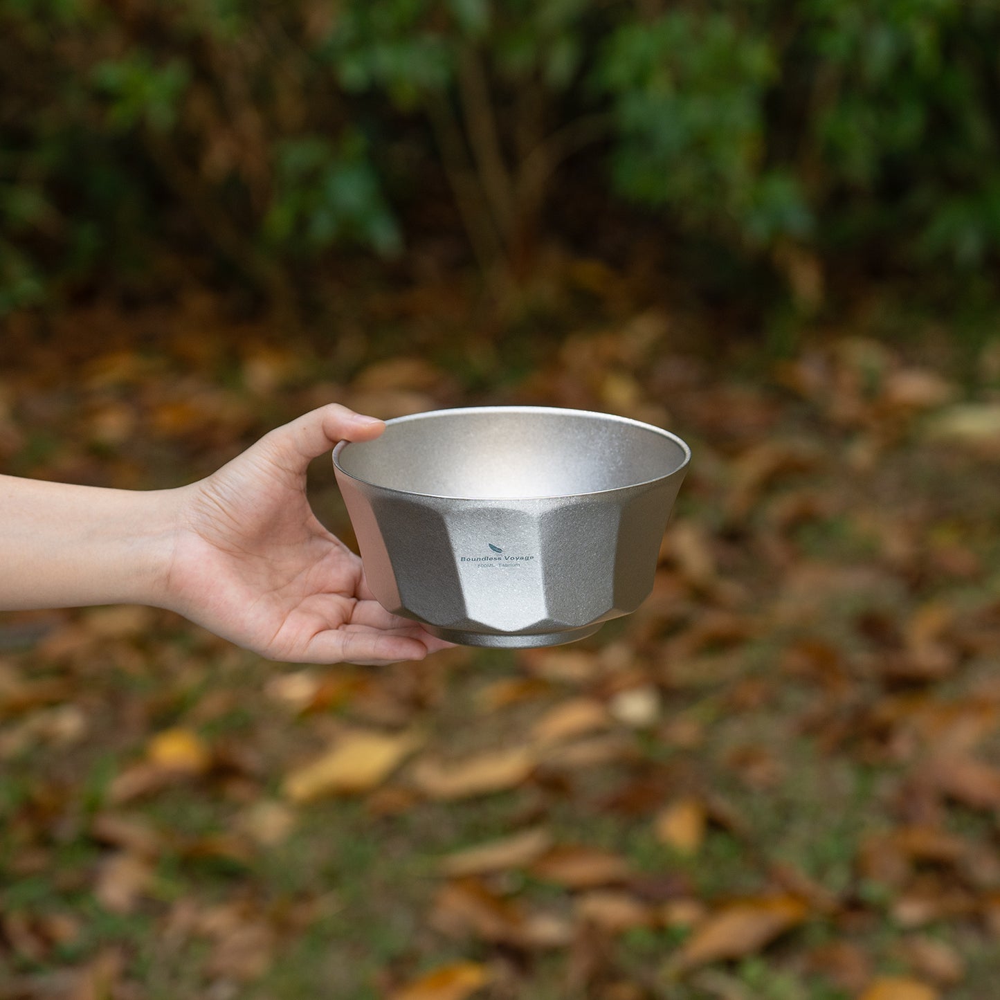 Boundless Voyage High-Temp Crystallized Double-Walled Pure Titanium Bowl 500ml & 800ml | Anti-Scald Lightweight Rust-Proof Tableware for Camping, Hiking, Outdoor & Daily Home Use Ti1174T-Ti1176T