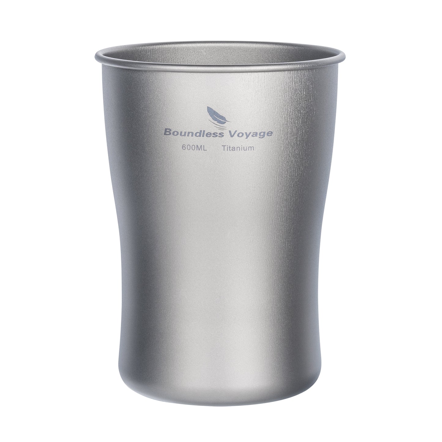 Boundless Voyage 240ml/380ml/600ml Pure Titanium Beer Mug | Ultralight Coffee & Juice Tea Cup for Outdoor Camping & Picnic Ti3231D-Ti3234D