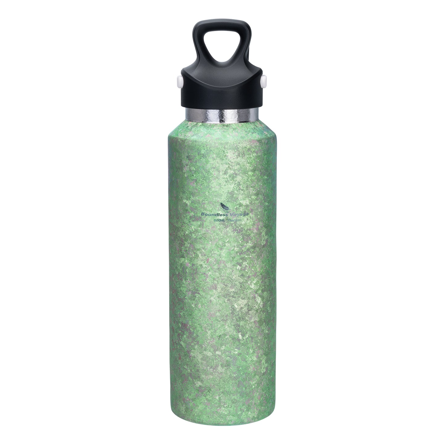 Boundless Voyage Titanium Thermos Vacuum Water Bottle Double-Walled Lightweight Leak-Proof Sport Bottle for Travel Outdoor Office