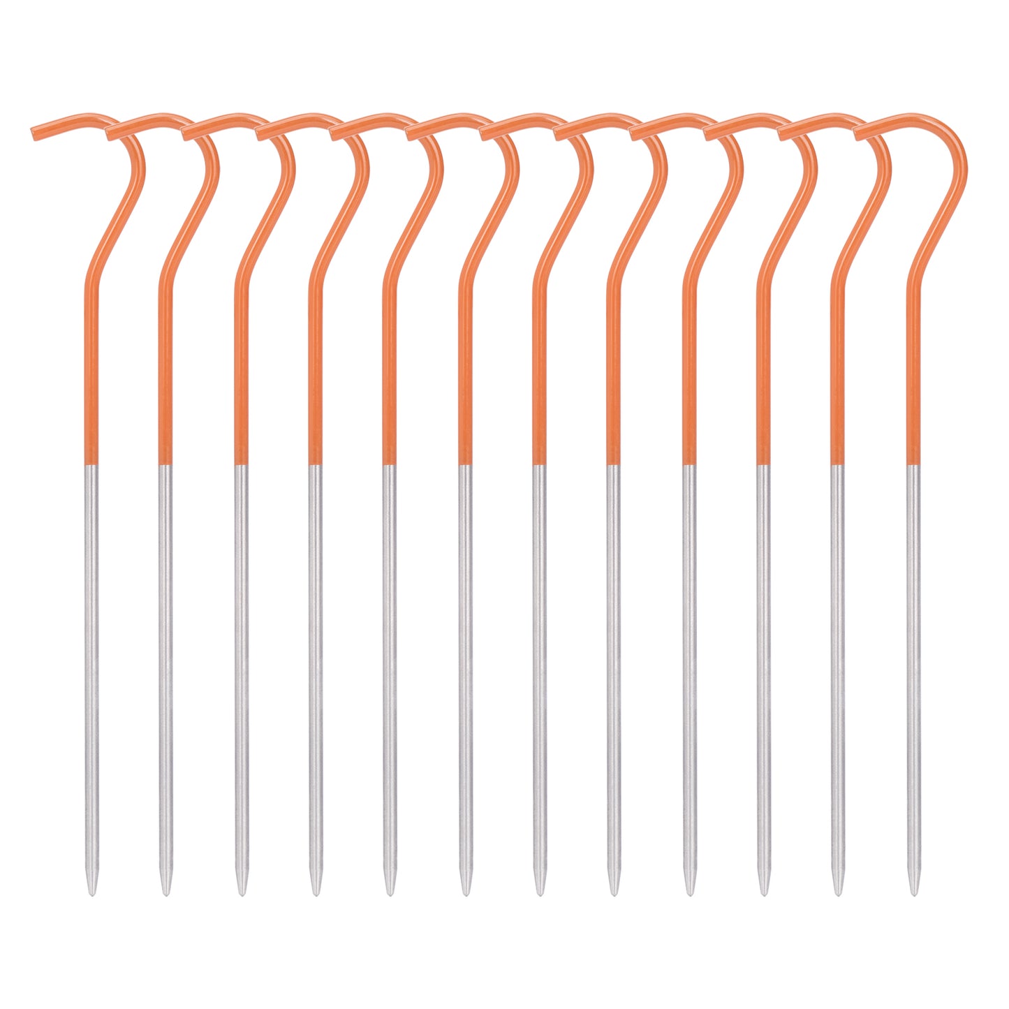 Boundless Voyage 15CM Titanium Alloy Tent Stakes | Ultralight Heavy Duty Ground Pegs, Outdoor Camping Accessories, Available in 8Pcs / 12Pcs Sets Ti4001P