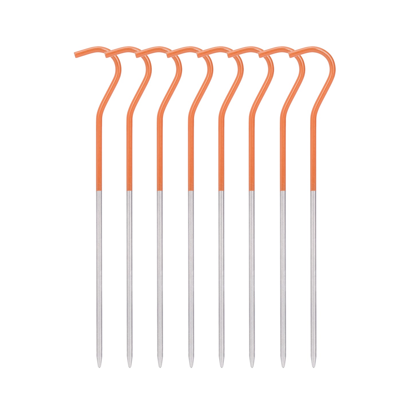 Boundless Voyage 15CM Titanium Alloy Tent Stakes | Ultralight Heavy Duty Ground Pegs, Outdoor Camping Accessories, Available in 8Pcs / 12Pcs Sets Ti4001P