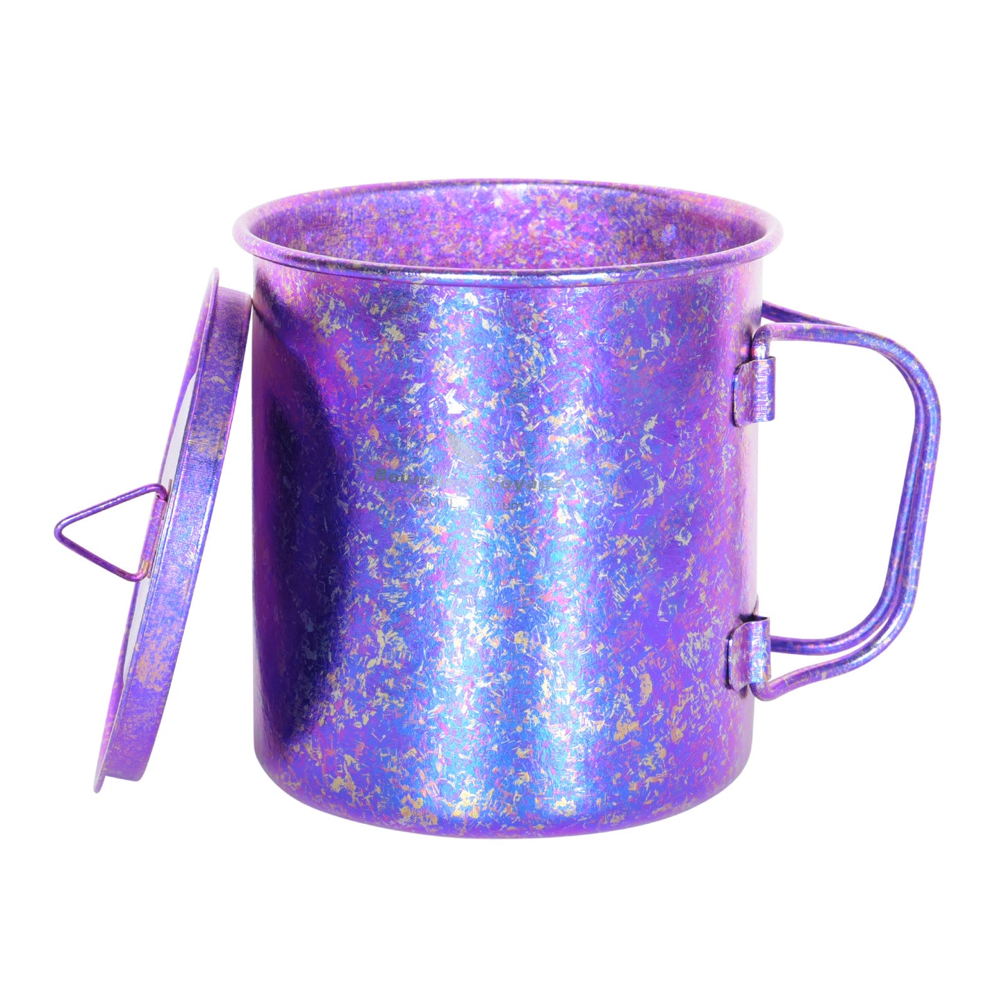 Boundless Voyage 450ml / 15oz Ultralight Titanium Camping Cup with Lid, Portable Drinking Mug for Hiking, Garden & Outdoor Travel Ti3055D