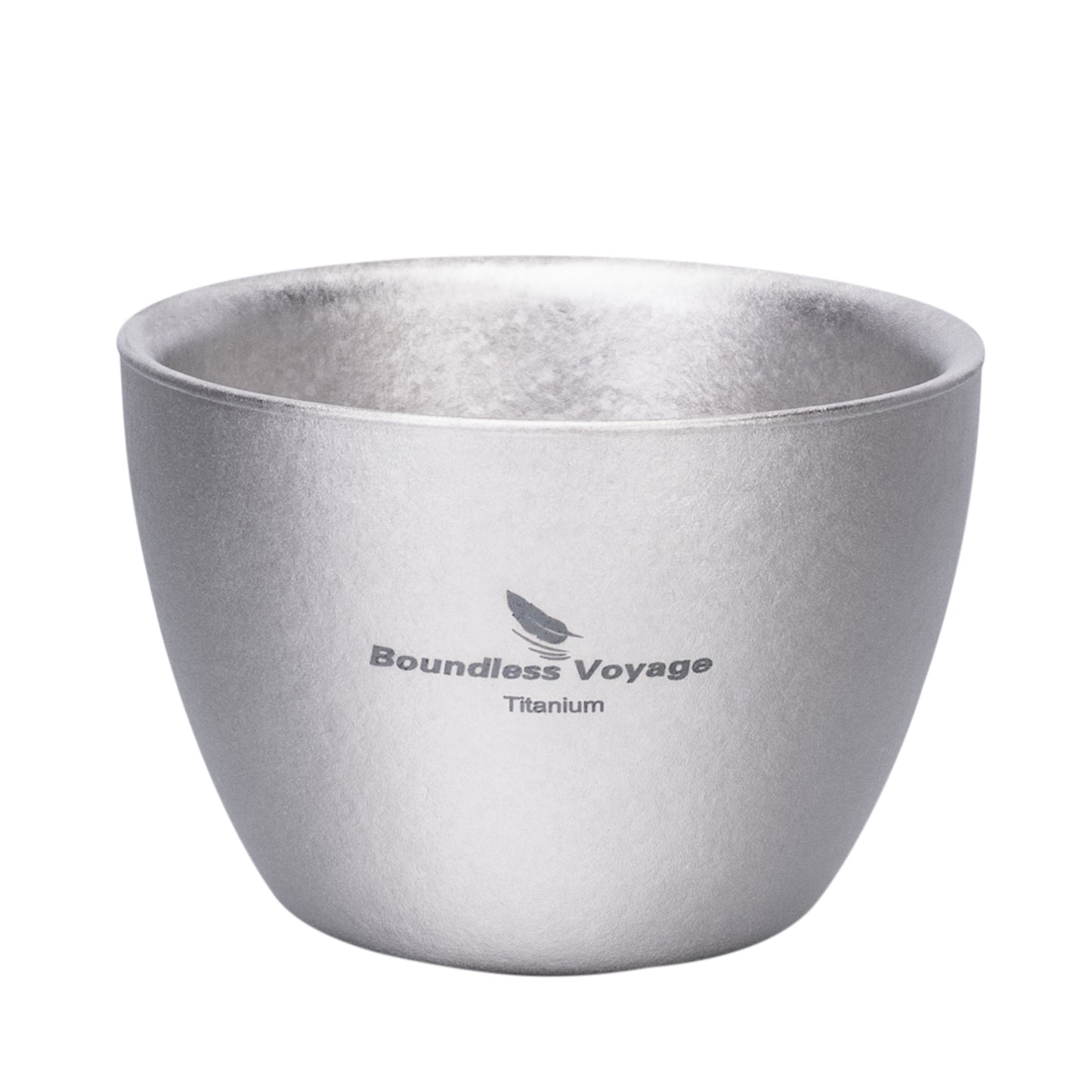 Boundless Voyage Double-Wall Pure Titanium Drinking Mug | Portable Tea Cup for Camping, Picnic & Daily Home Use Ti3089D