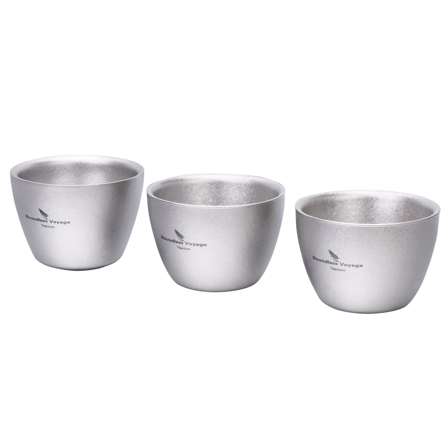 Boundless Voyage Double-Wall Pure Titanium Drinking Mug | Portable Tea Cup for Camping, Picnic & Daily Home Use Ti3089D