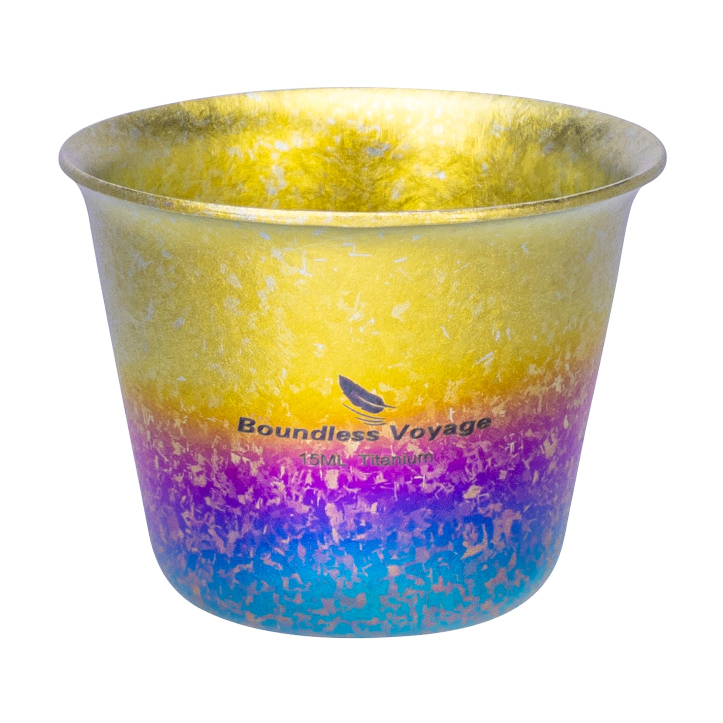 Boundless Voyage Titanium Mini Wine Teacup 15ml Portable Drinking Cup Small Tequila Whiskey Cup Outdoor Camping Drinkware Ti3069D